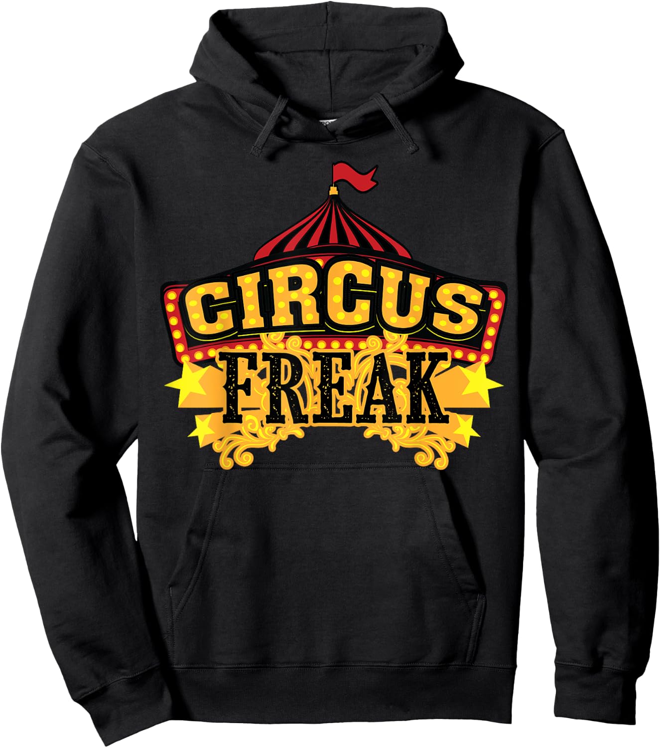 Funny Circus Freak Gift | Cute Carnival Fan Boys Girls Kids Hoodie - Hoodie | Black