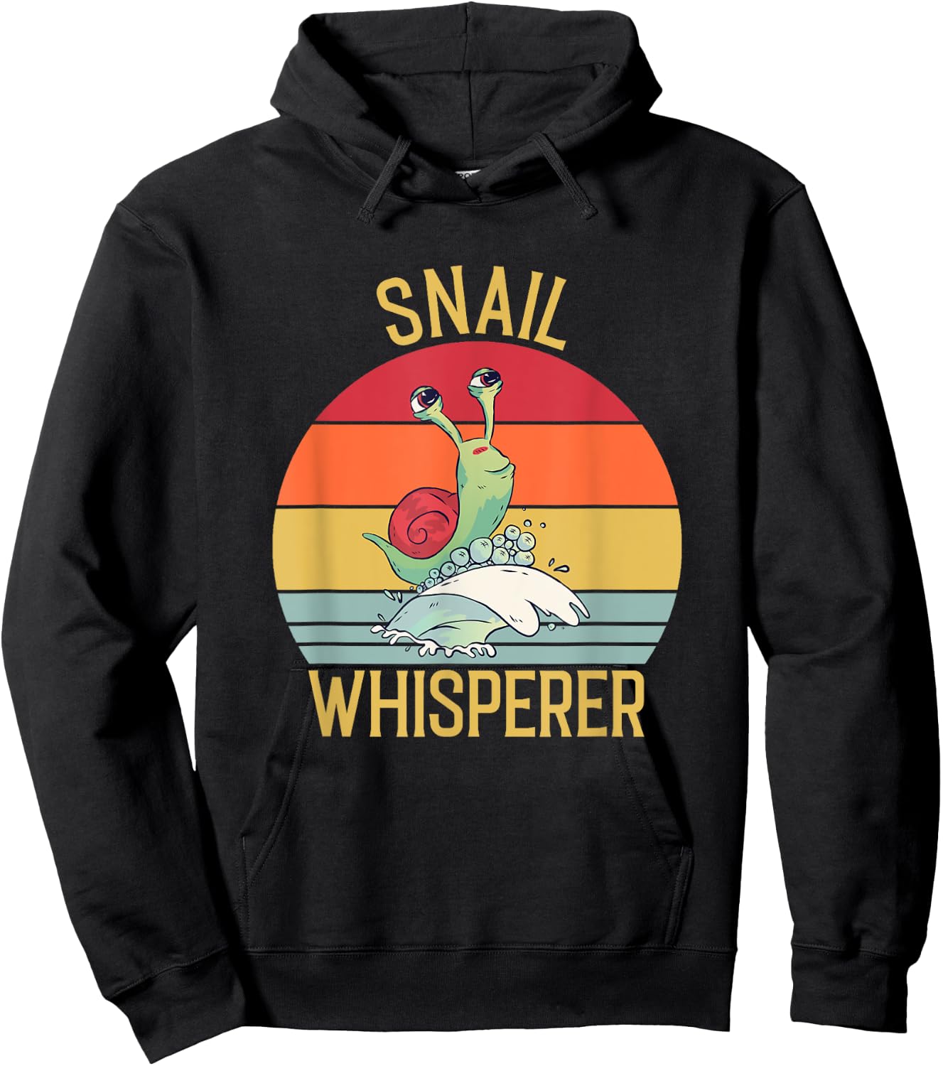 Snail Whisperer Hoodie - Hoodie | Black