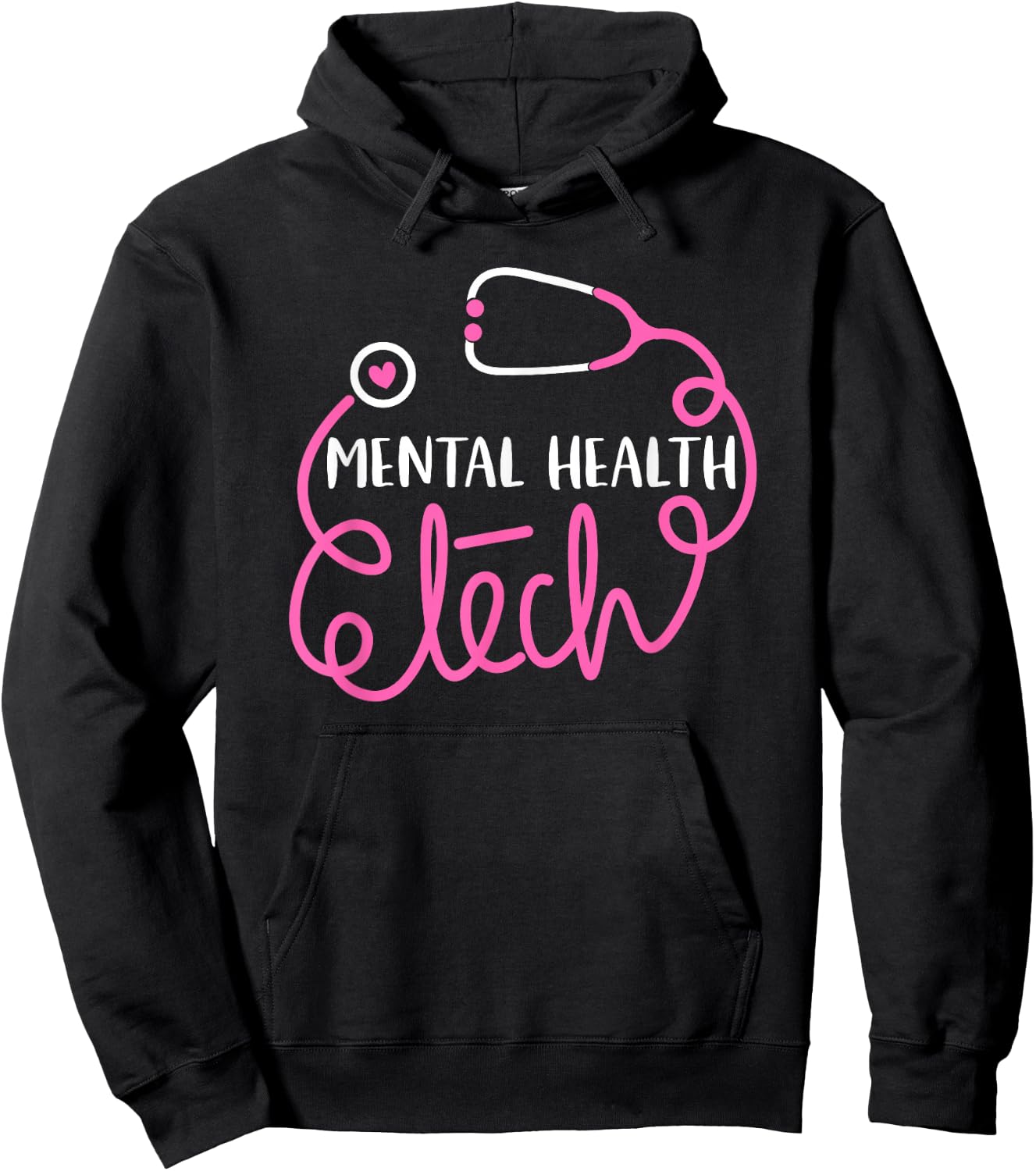 Mental Health Tech - Psychiatric Technologists Technicians Hoodie - Hoodie | Black