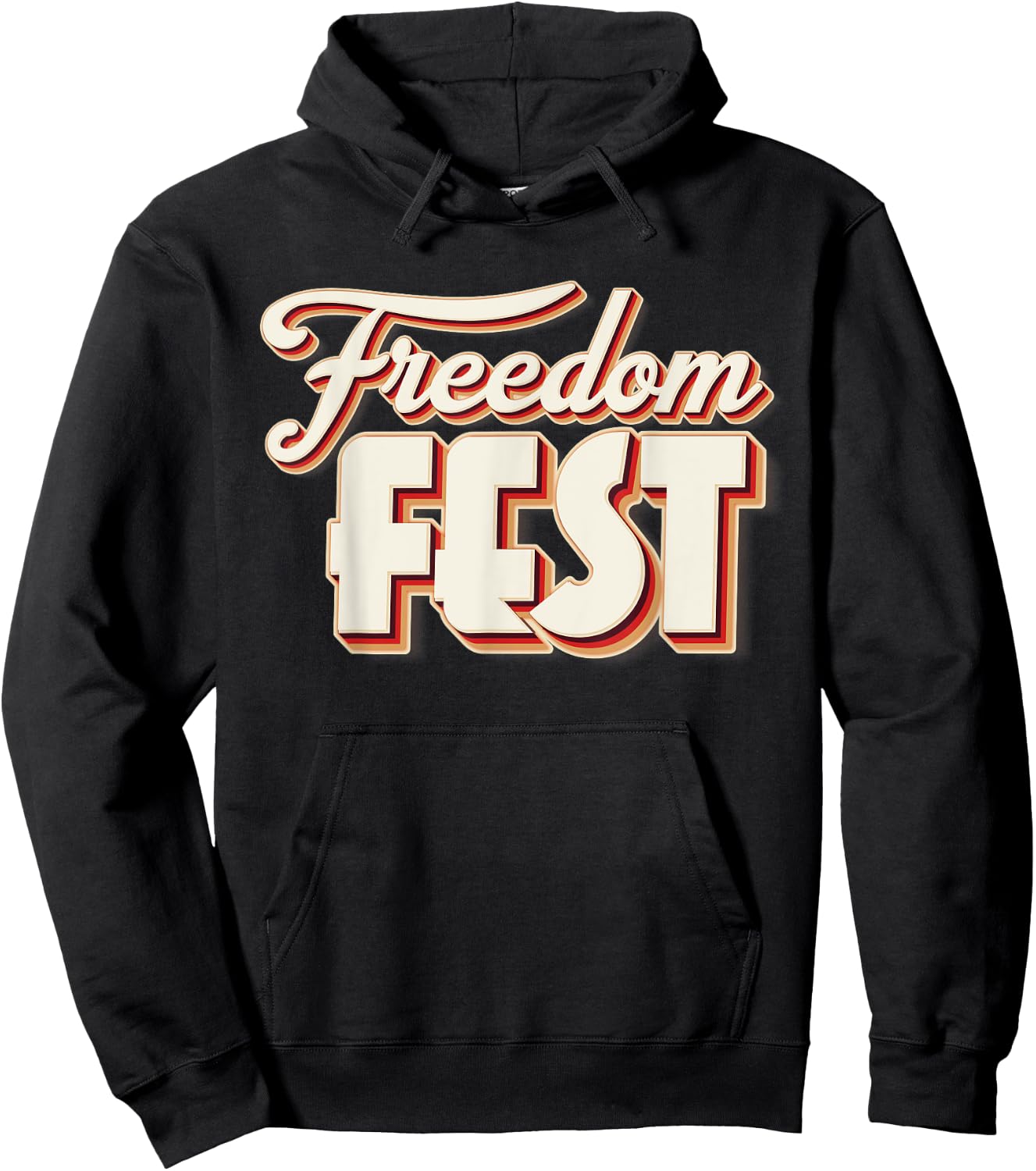 Freedom Fests Patriotic Celebration Liberty American Pride Men Hoodie - Hoodie | Black