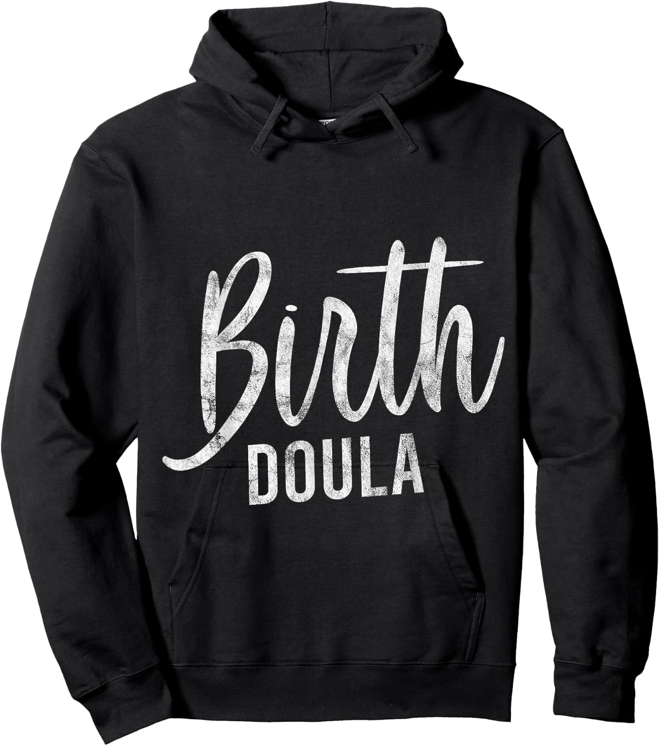 Doula Birth Women Worker Midwife Midwifery Pun Gift Hoodie - Hoodie | Black
