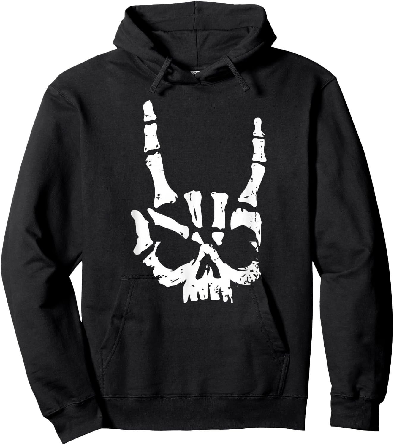 Heavy Metal Rocker Punk Rock Music Hard Rock Hoodie - Hoodie | Black