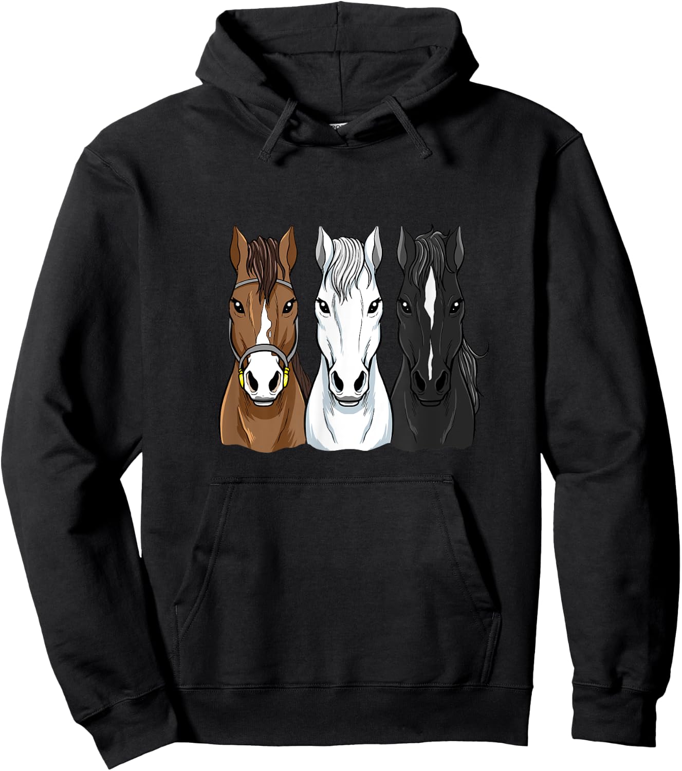 Horse Riding Shirts For Girls Women Horseback Riding Hoodie - Hoodie | Black