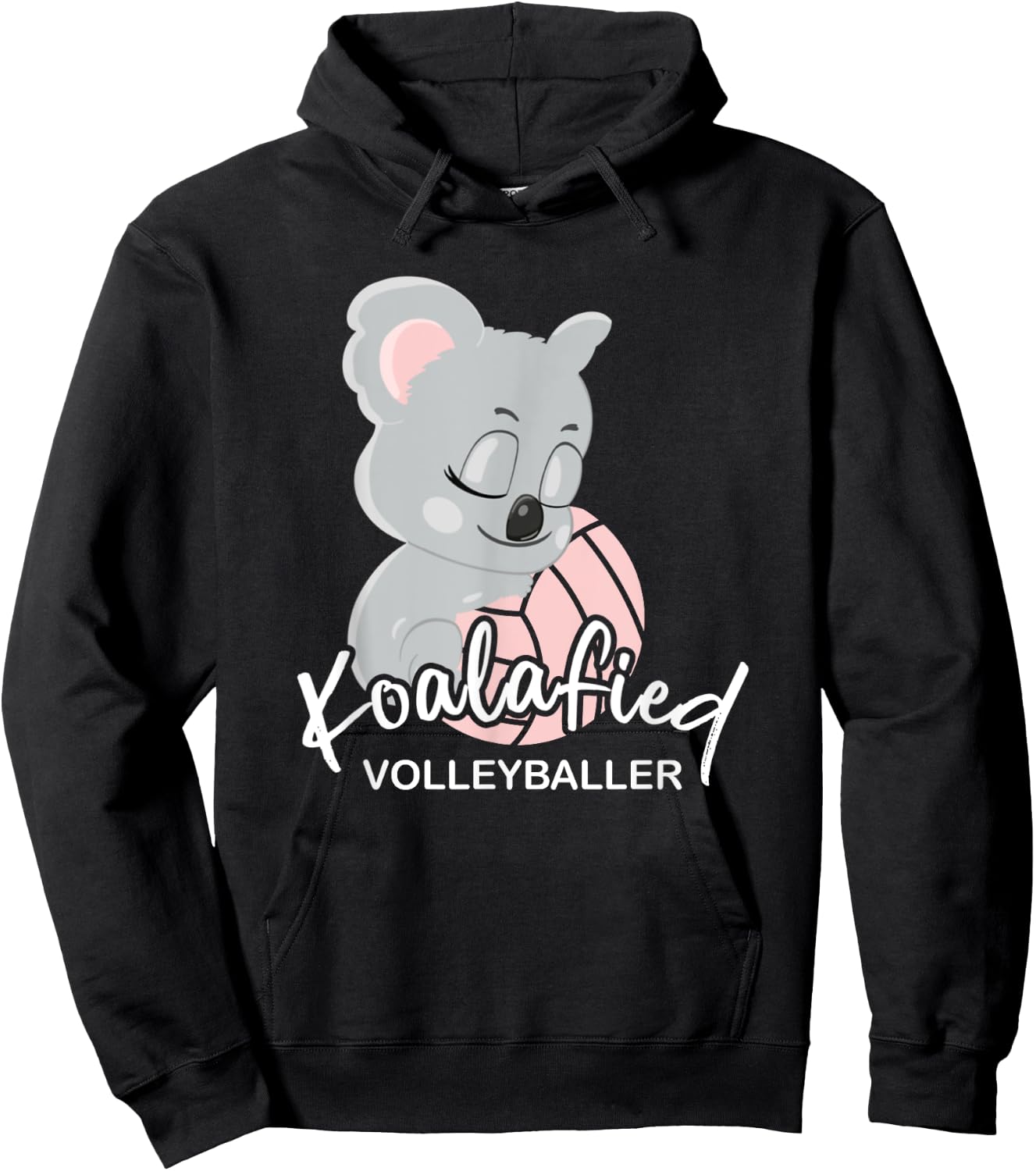Koalafied Volleyballer I Volleyball Beach Volleyball Women's Hoodie - Hoodie | Black