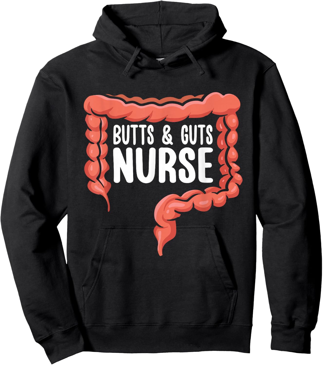 Gastroenterology Butts & Guts Nurse Endoscopy Colonoscopy Hoodie - Hoodie | Black