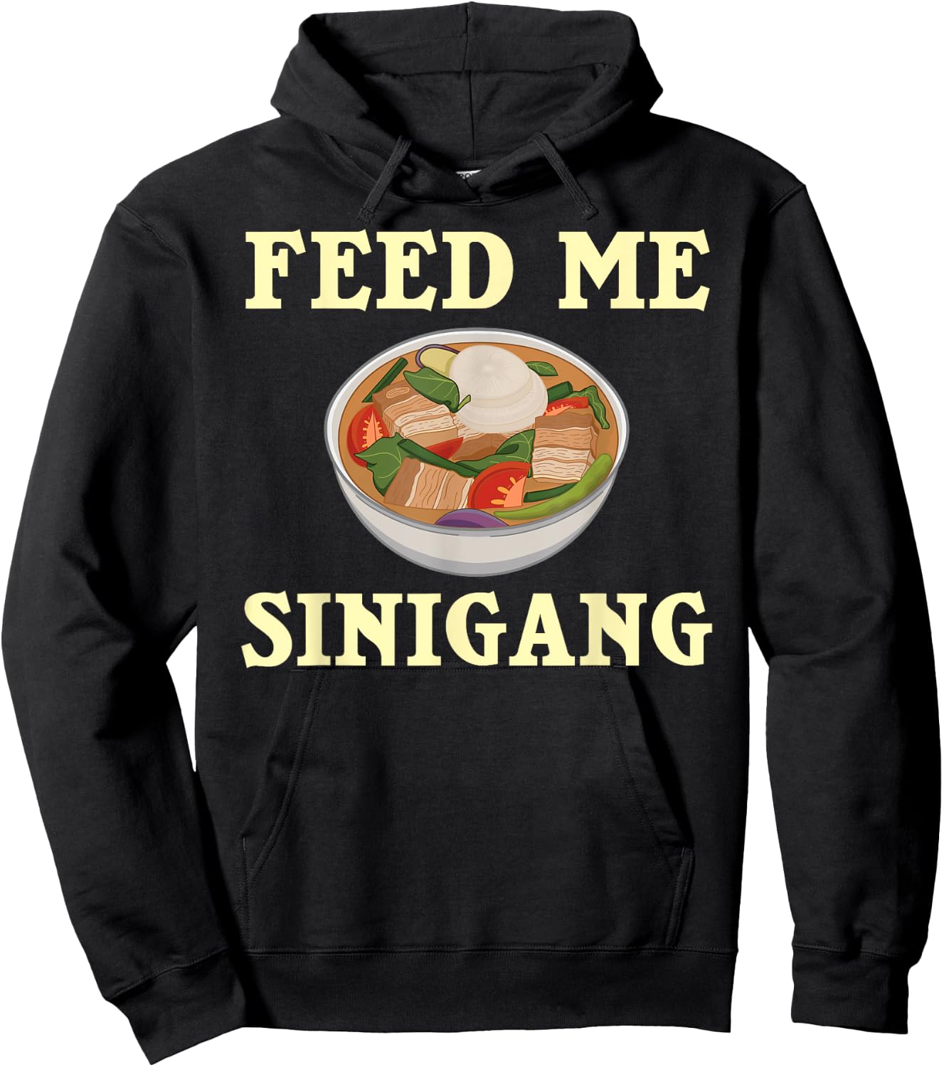 Filipino Sinigang Pinoy Soup Mix Hoodie - Hoodie | Black