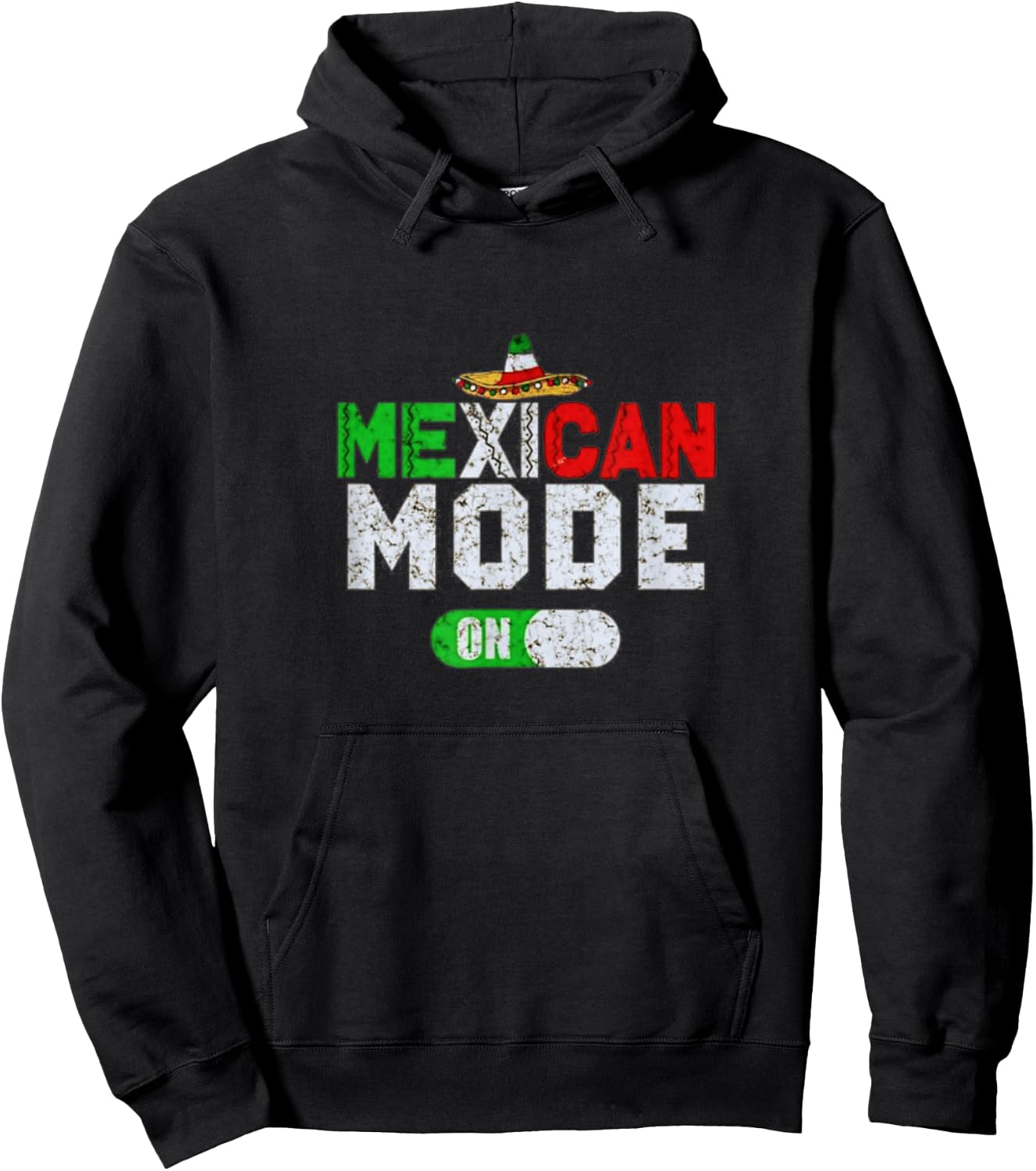 Mexican Mode Mexico Lover Hoodie - Hoodie | Black