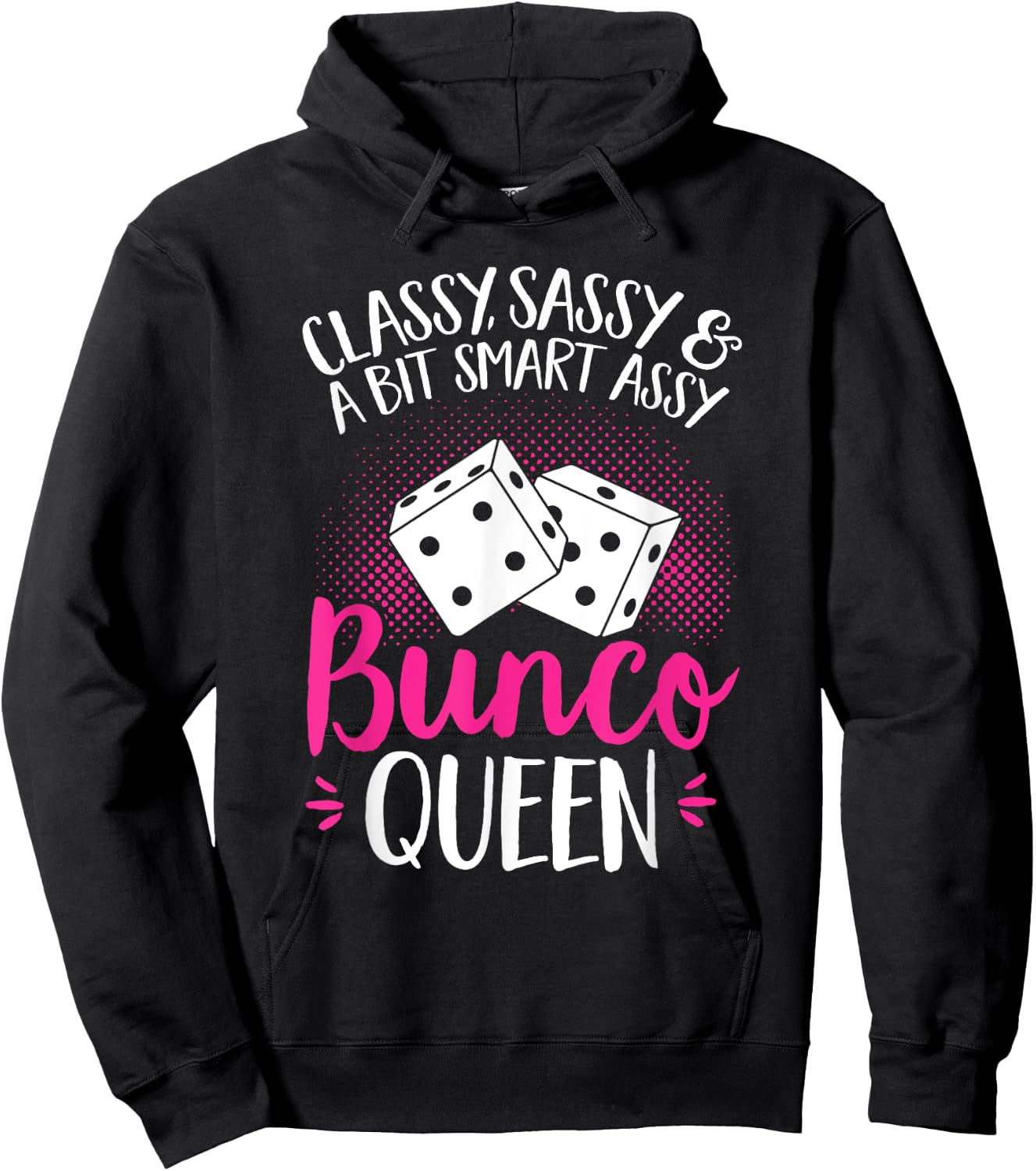 Bunco Game Bunco Queen Hoodie - Hoodie | Black