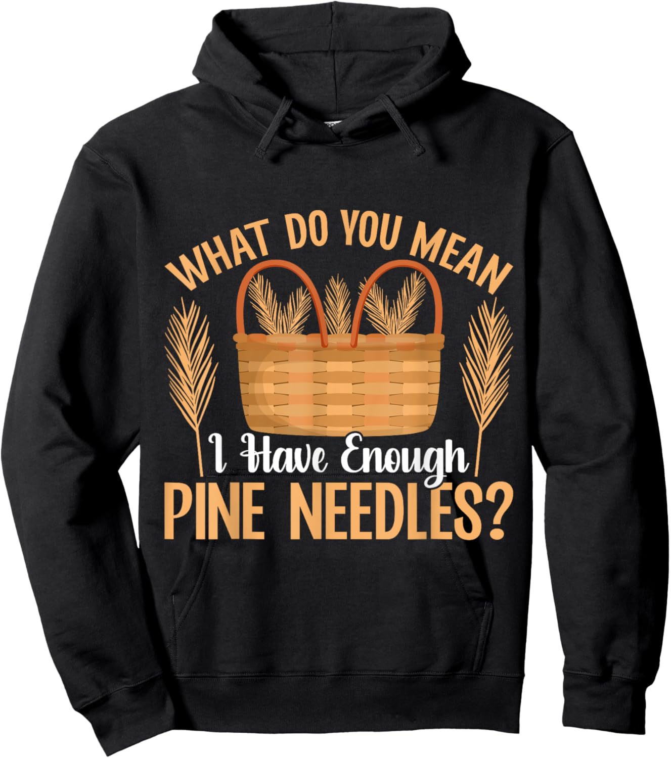 Basket Weaving Supplies Hoodie - Hoodie | Black