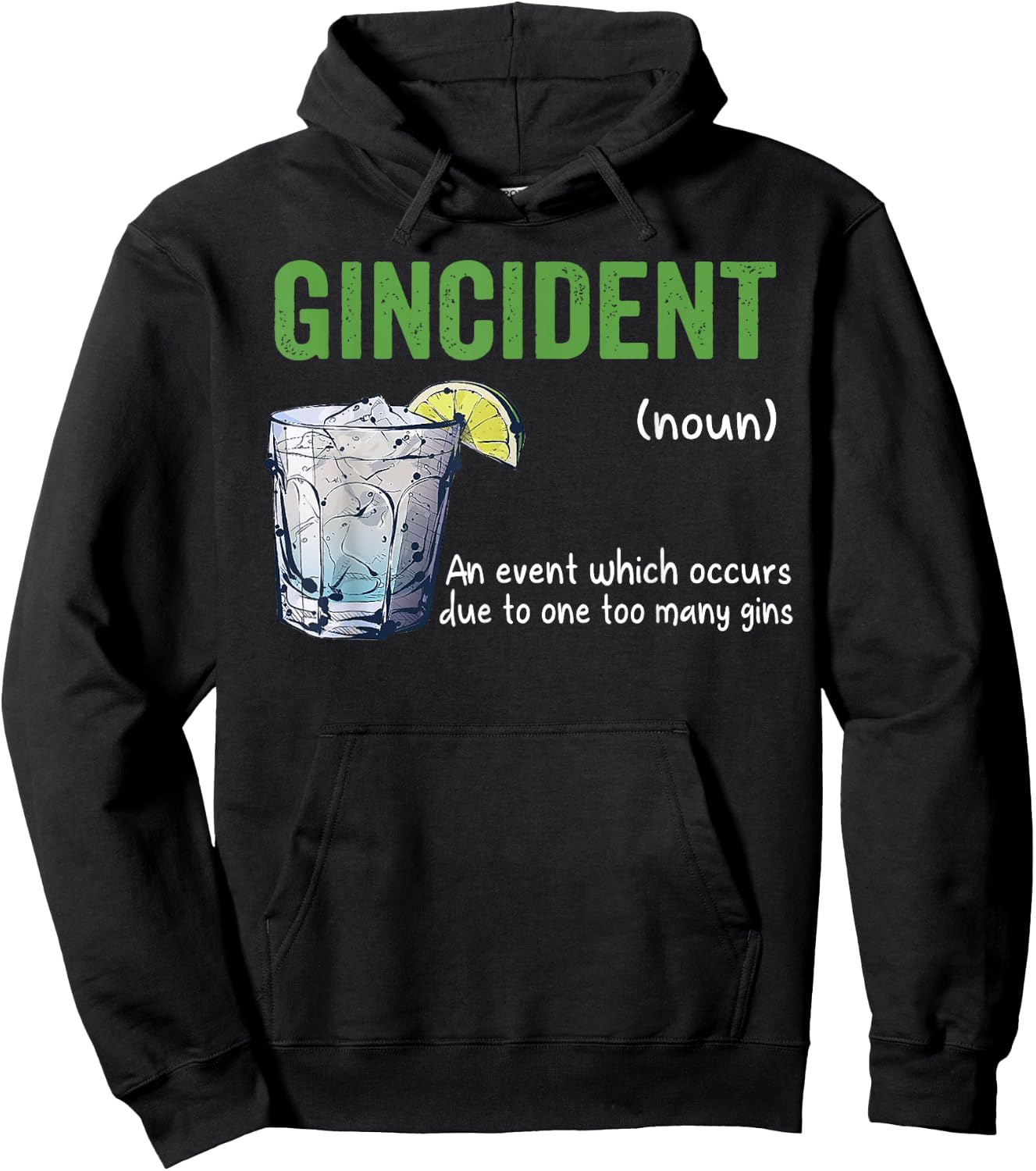 Gincident Shirt Hoodie - Hoodie | Black