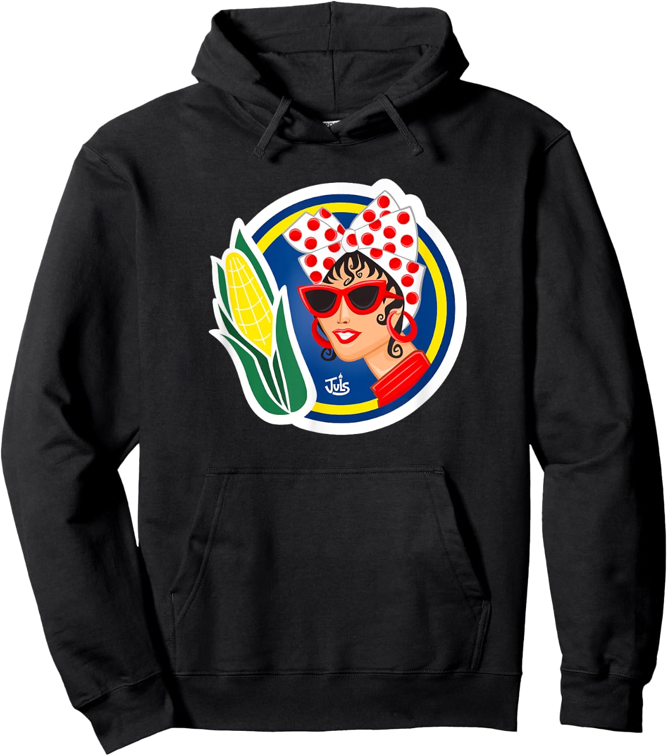 El pan de Venezuela Hoodie - Hoodie | Black