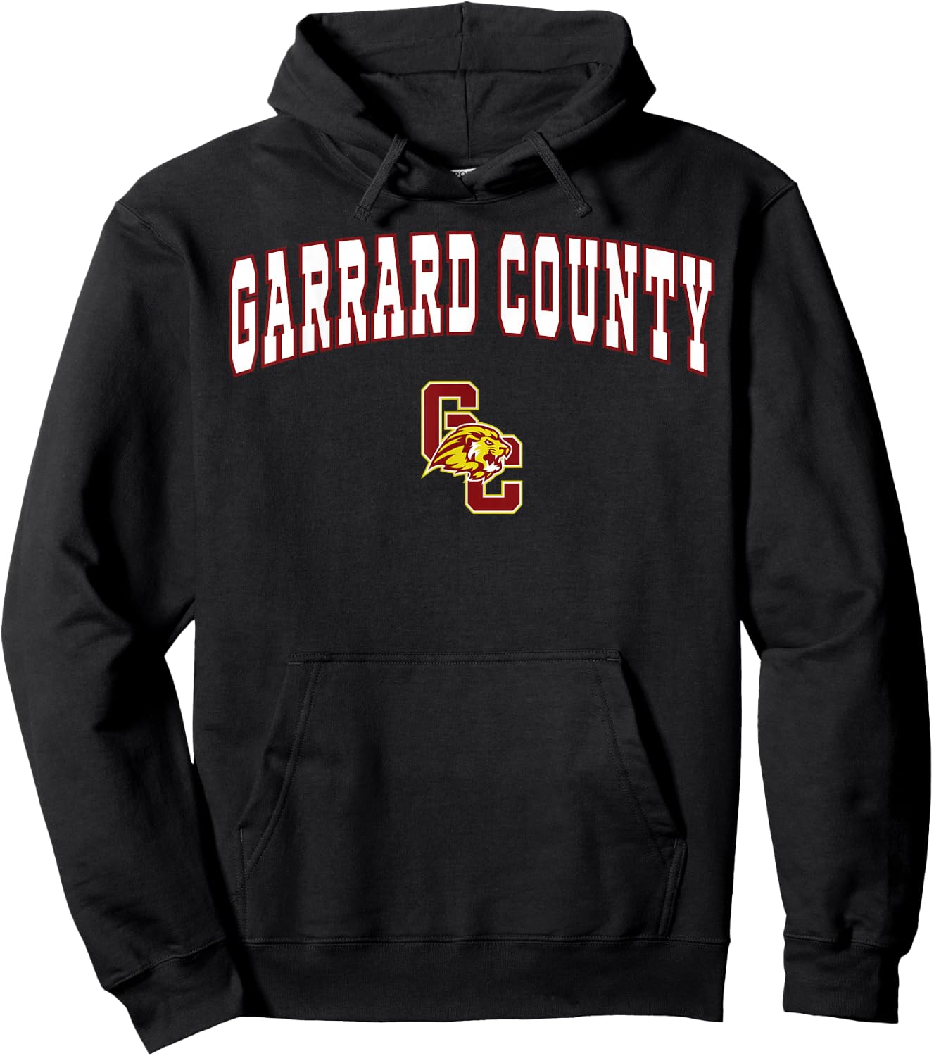 Garrard County High School Golden Lions Hoodie - Hoodie | Black