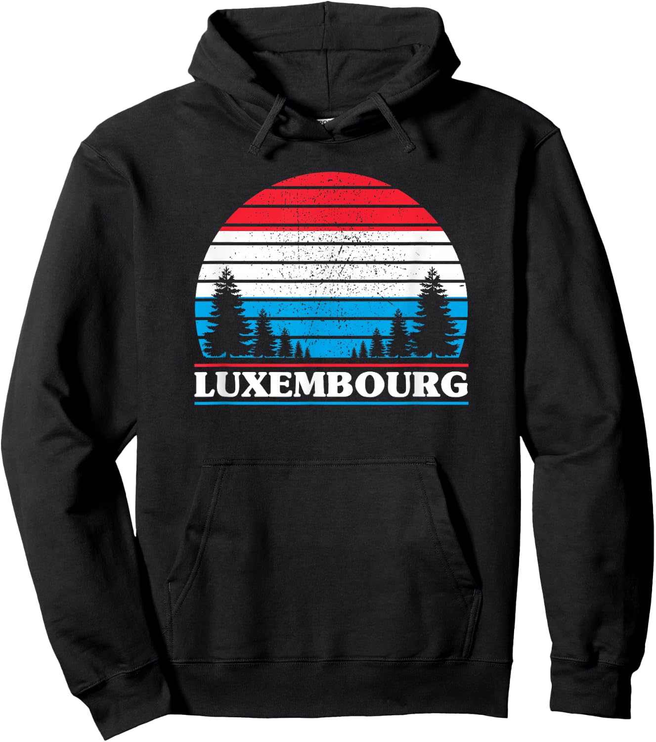 Luxembourg Hoodie - Hoodie | Black
