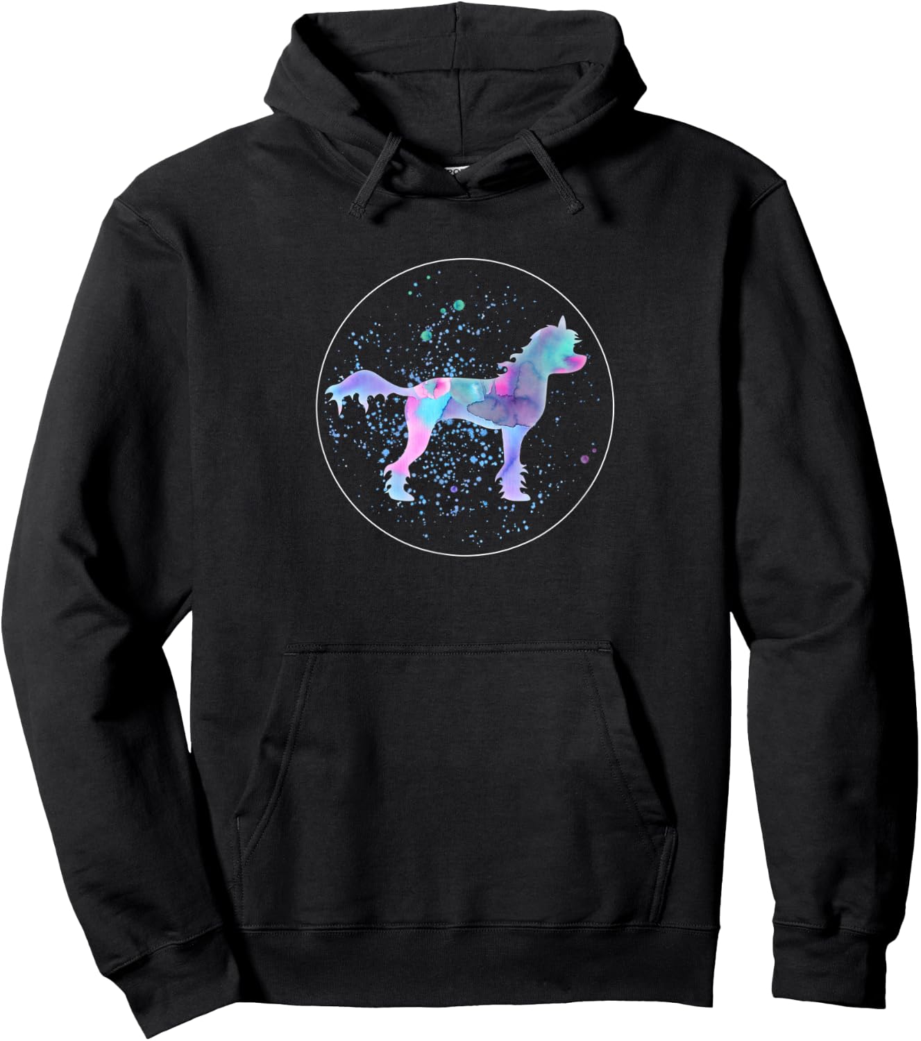 Chinese Crested Hoodie - Hoodie | Black