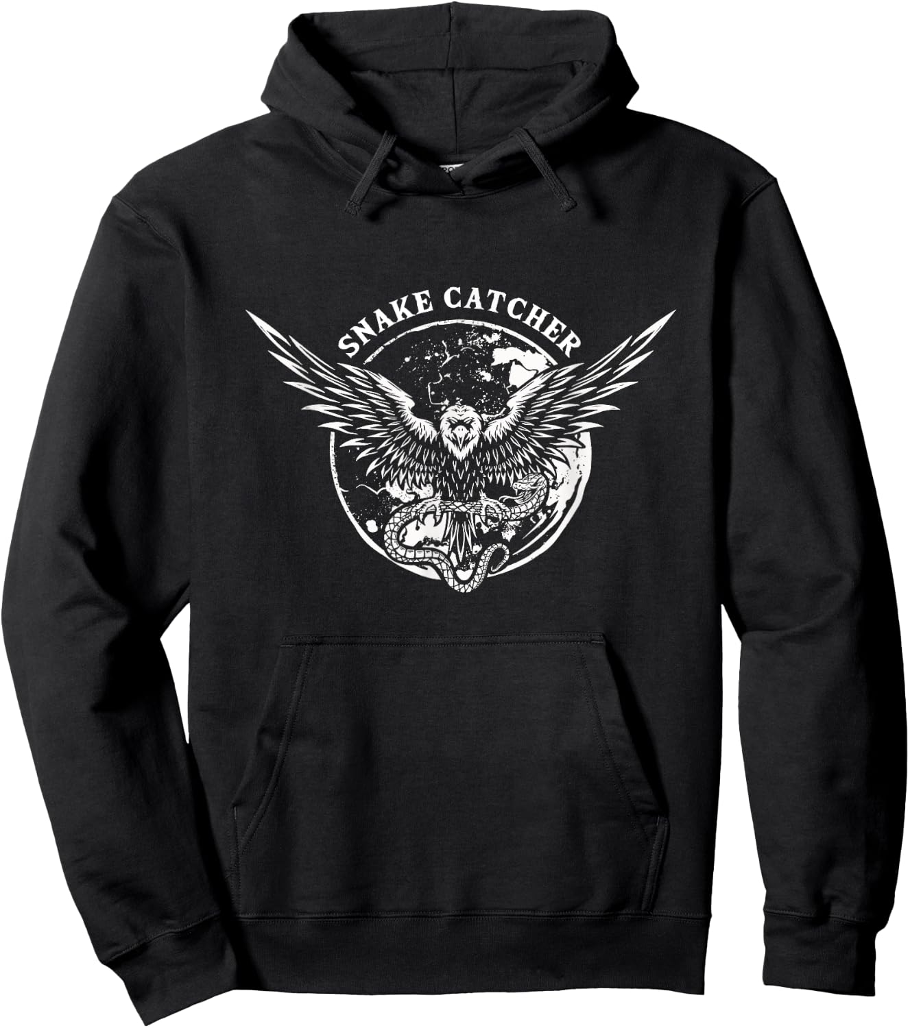 Snake Bird Eagle Fakle Falcon Nature Wild Animals Gift Hoodie - Hoodie | Black