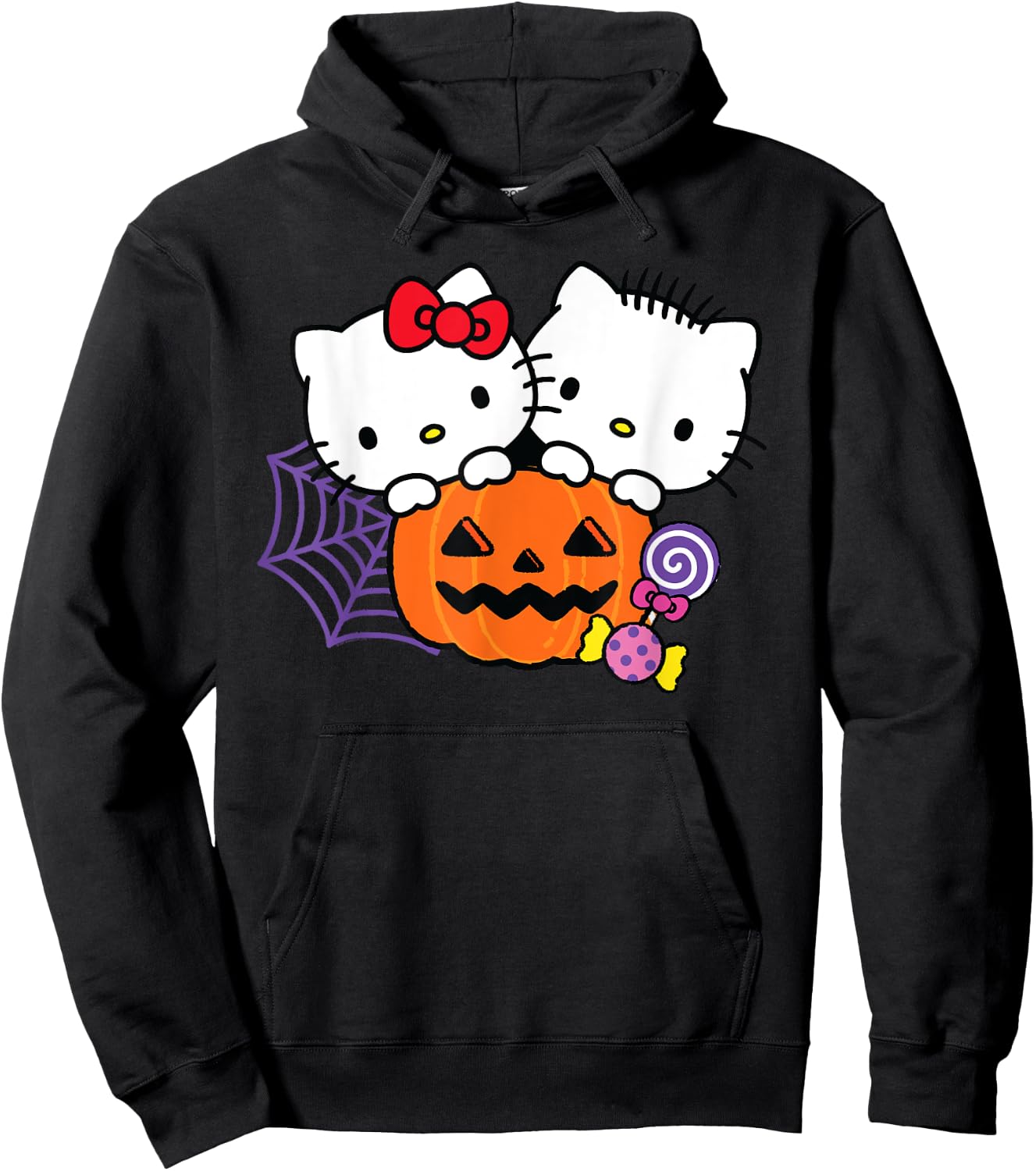 Hello Kitty Dear Daniel Perfect Pair Halloween Hoodie - Hoodie | Black