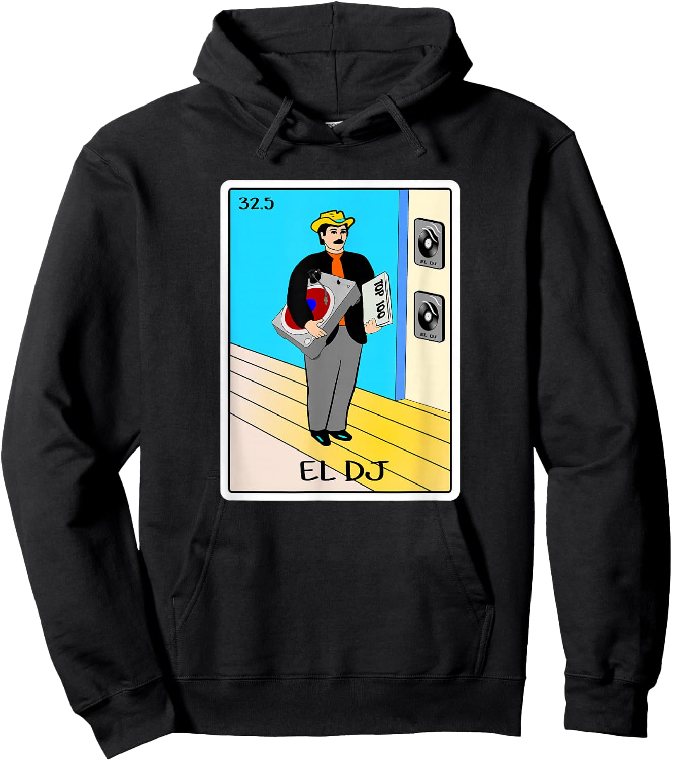 El DJ Hoodie - Hoodie | Black
