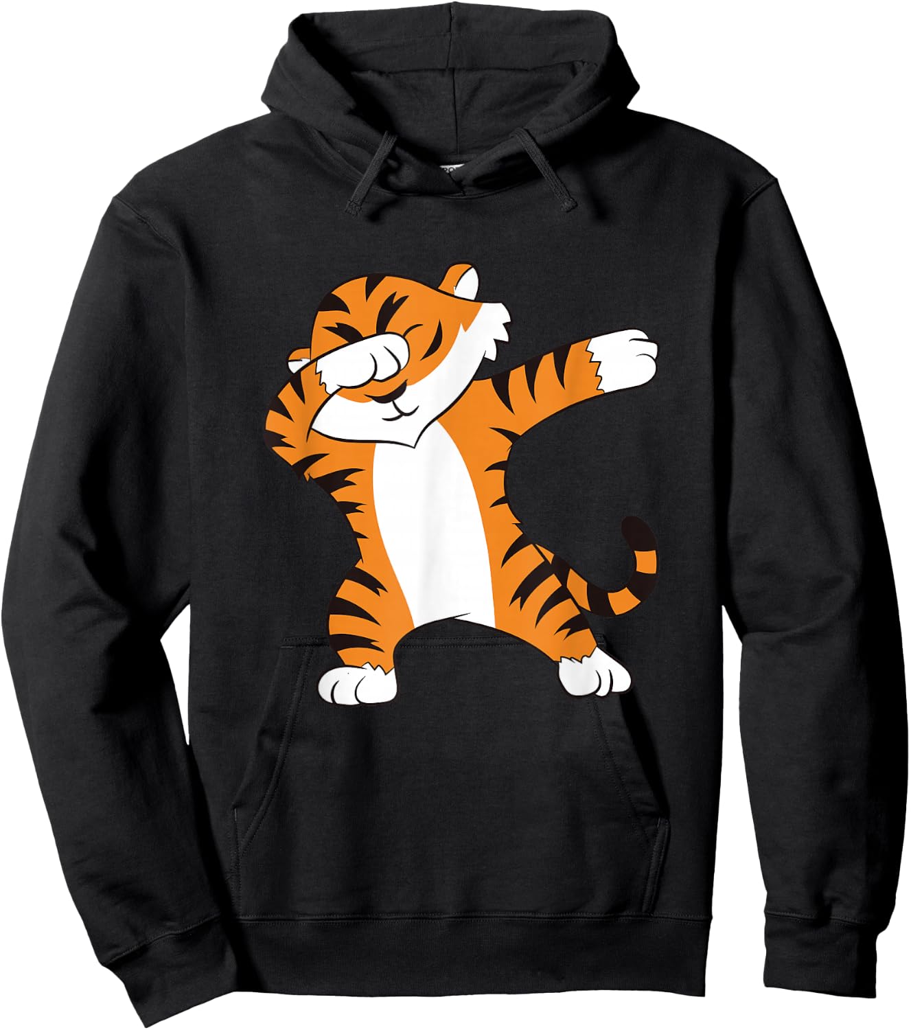 Tiger Dabbing Cute Tiger Hoodie - Hoodie | Black