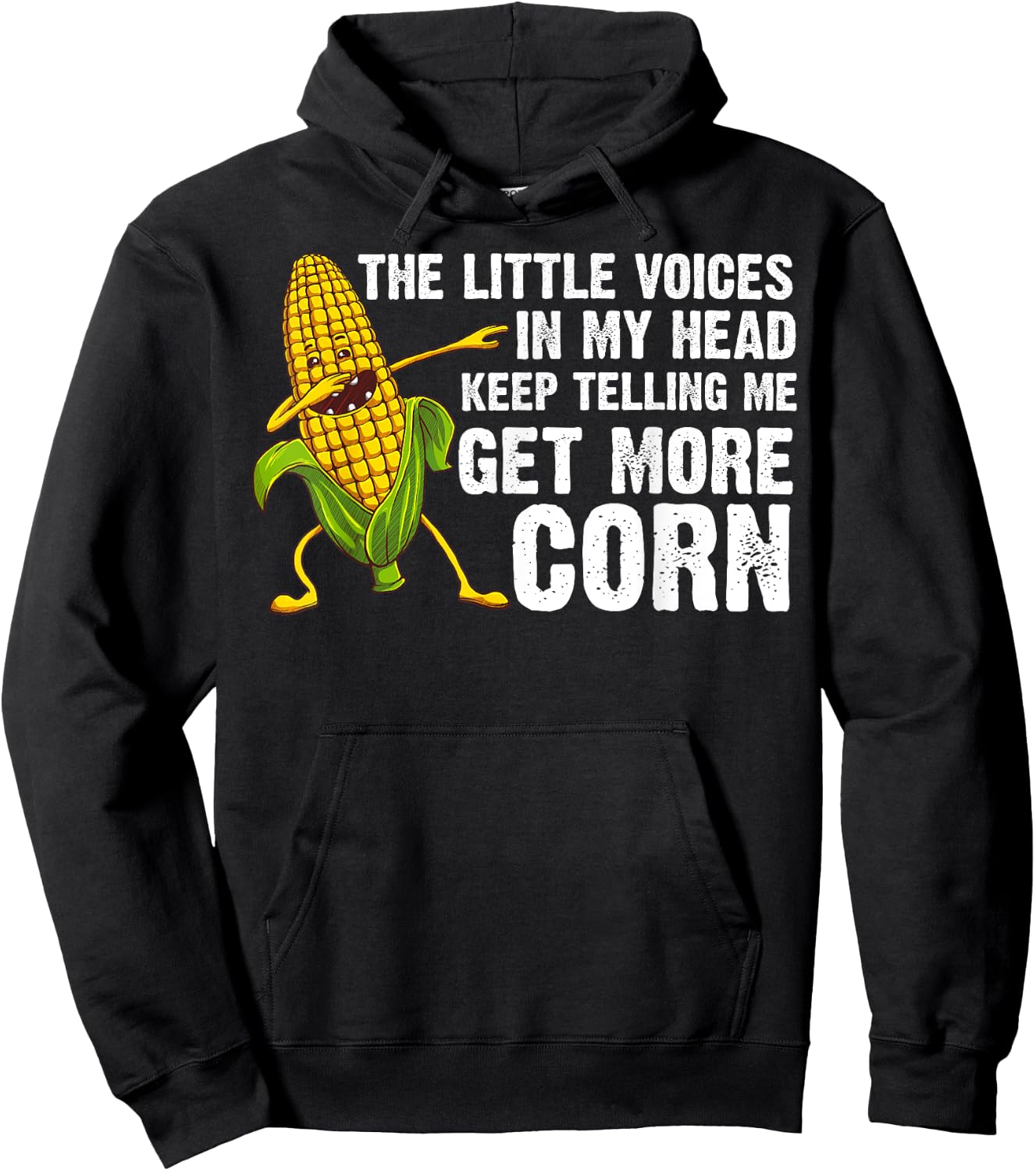Funny Corn Gift Women Corn On The Cob Costume Farmer Hoodie - Hoodie | Black