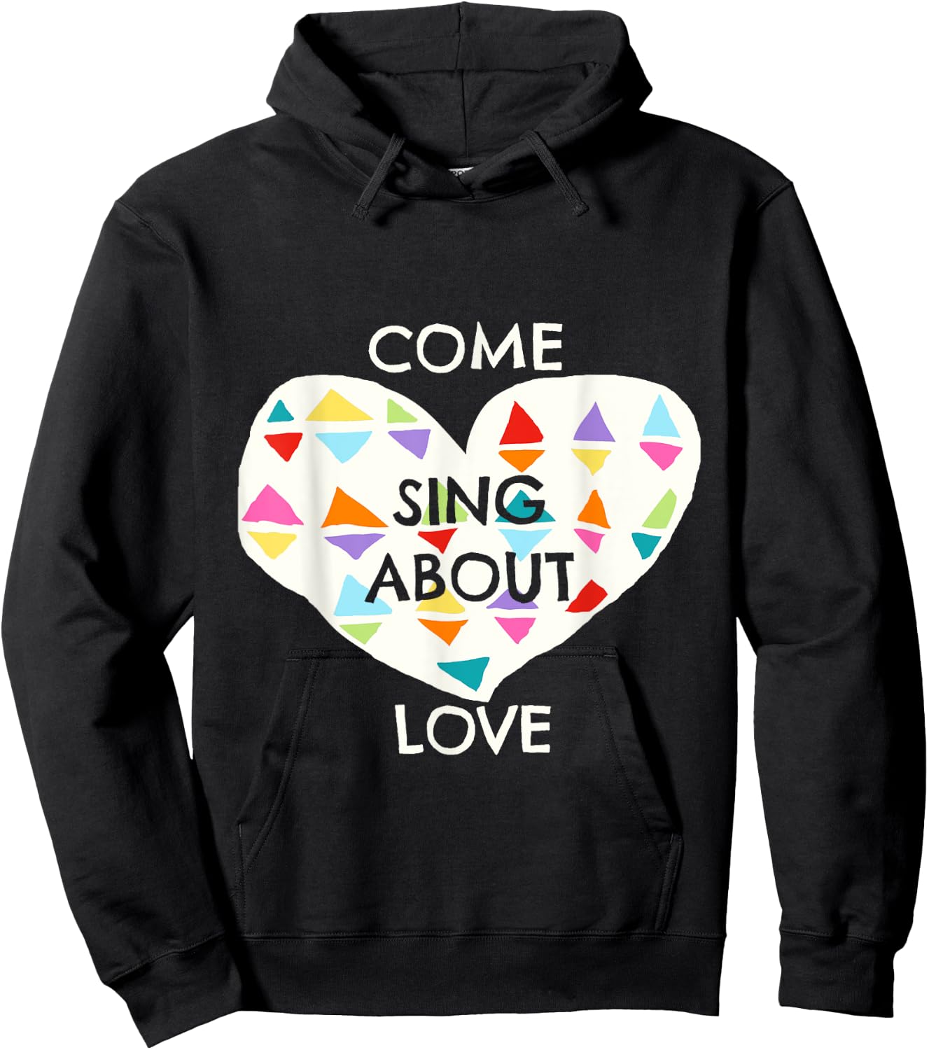 Come Sing About Love Godspell Inspired Musical Theater Hoodie - Hoodie | Black