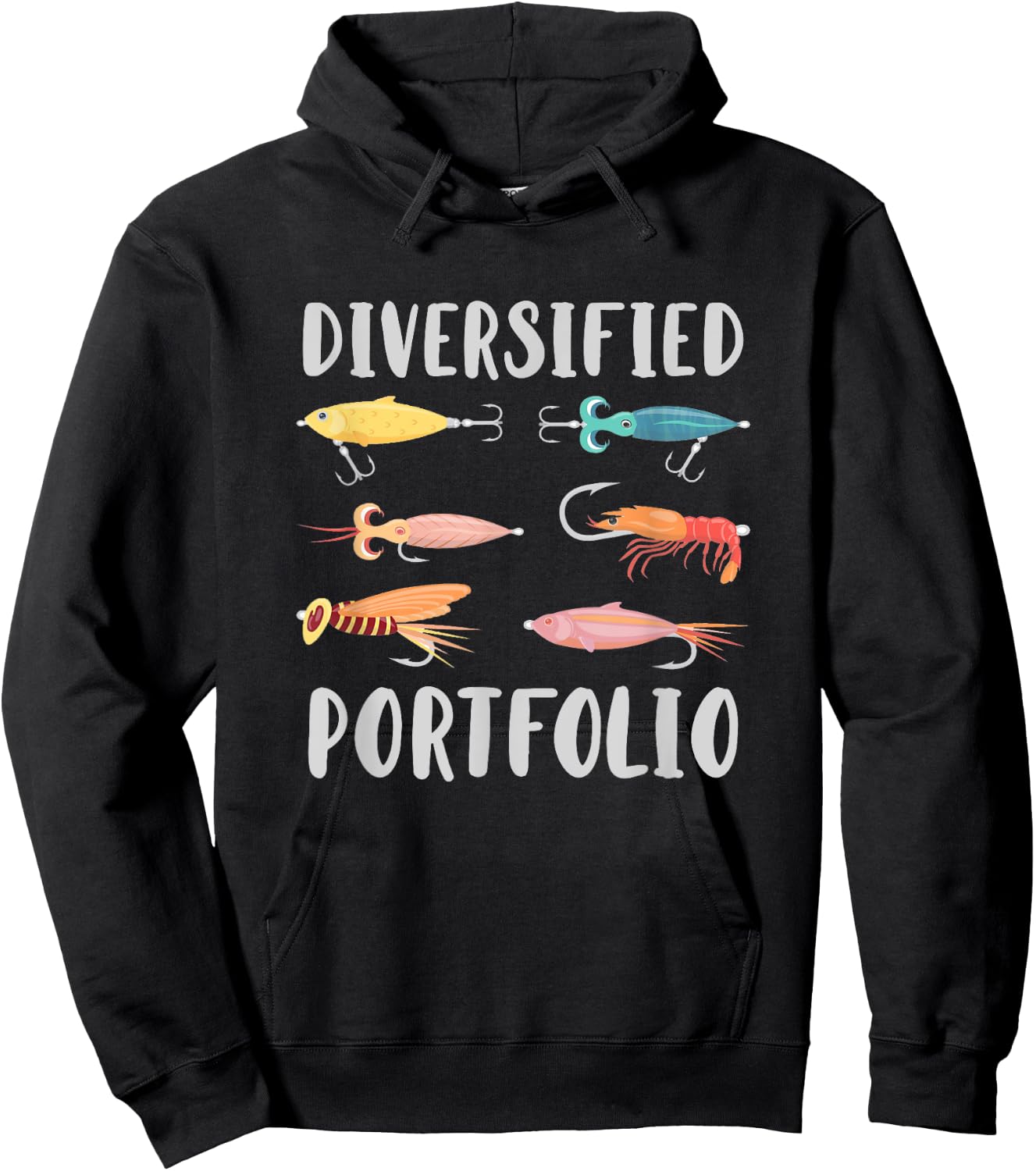 Diversified Portfolio Fishing Hoodie - Hoodie | Black