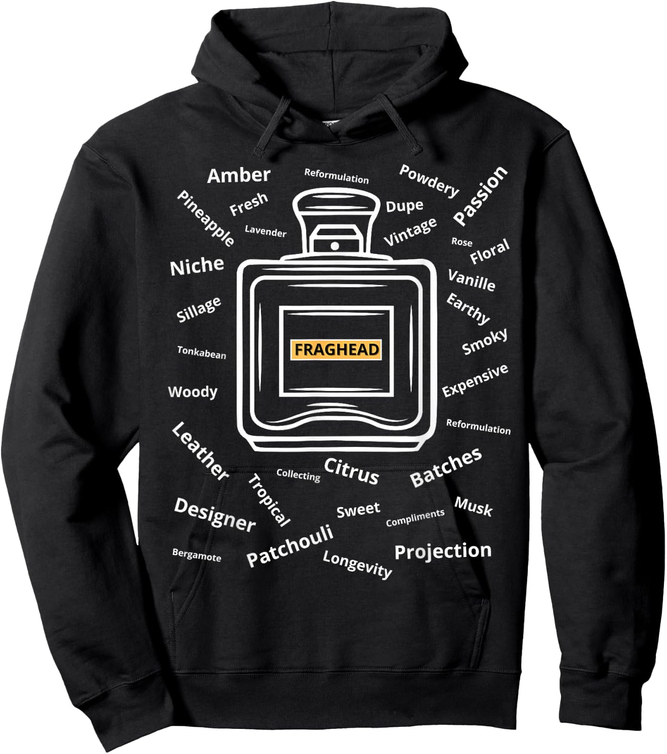 Fraghead Fragrances Perfume Collector Hoodie - Hoodie | Black