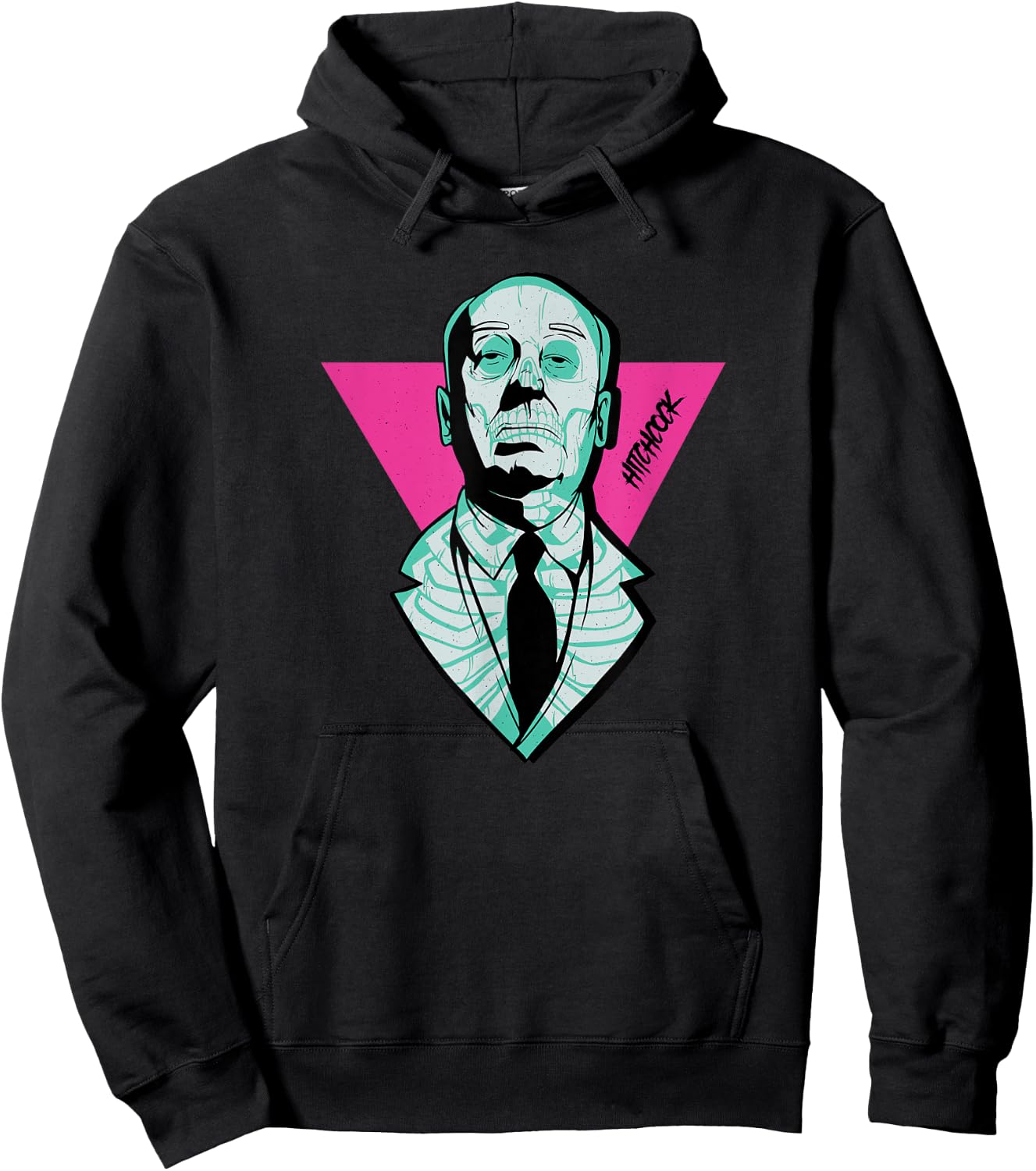 Dead Good Men's Classic Fit Black Hitchcock Hoodie - Hoodie | Black