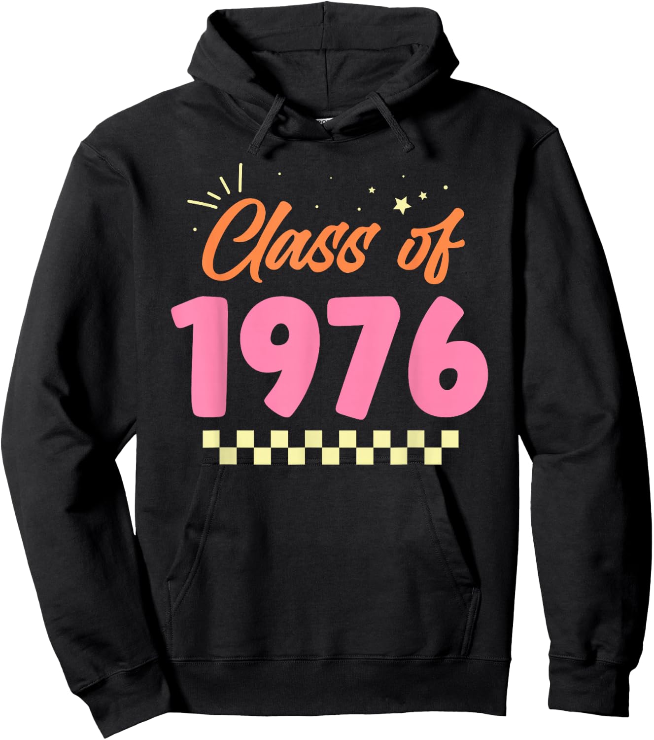 Class Of 1976 School Graduation Meetup Reunion Hoodie - Hoodie | Black
