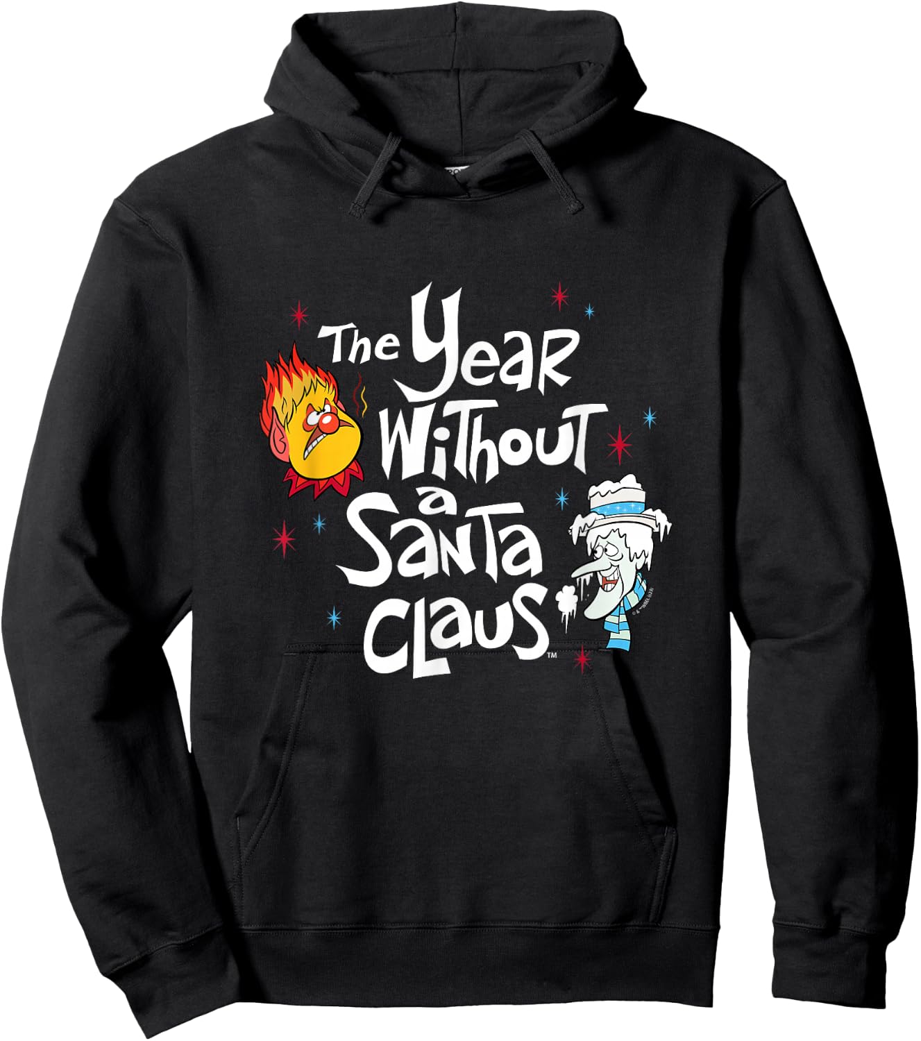 The Year Without Santa Claus - Heat Miser and Snow Miser Hoodie - Hoodie | Black