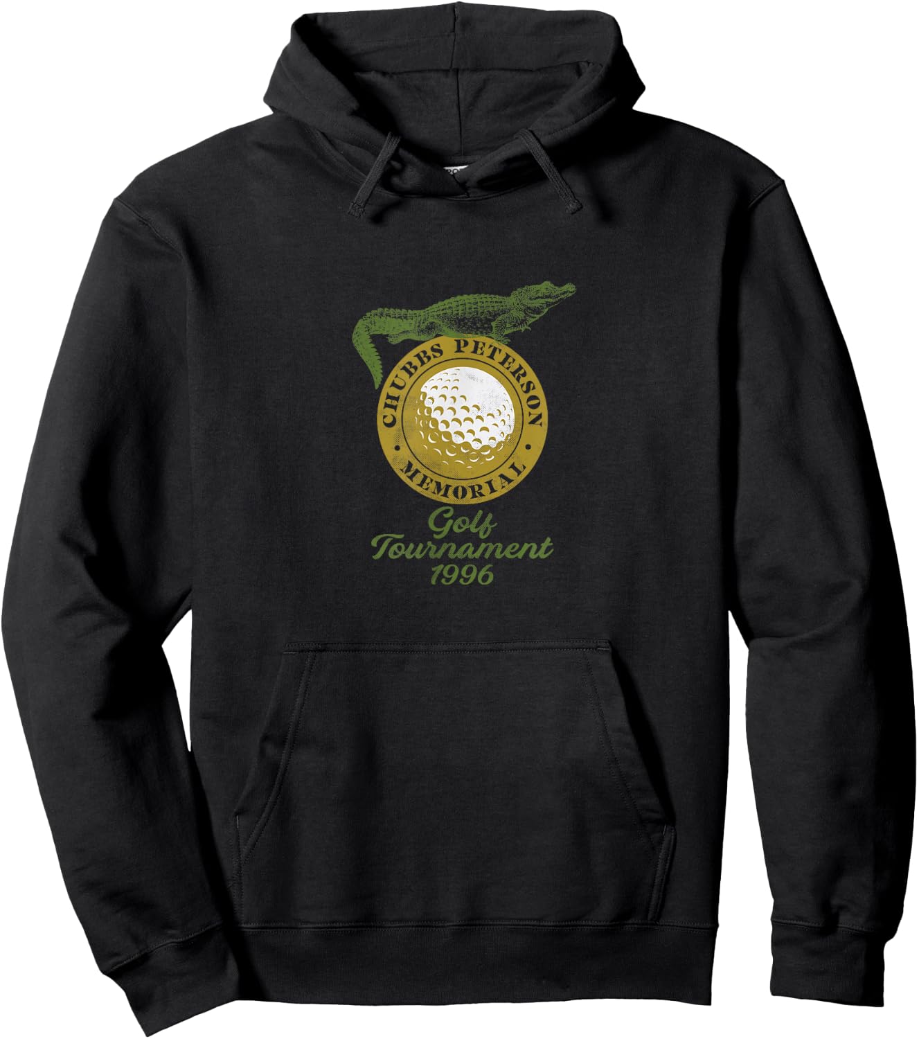 Chubbs Peterson Memorial Golf Tournament [distressed] Hoodie - Hoodie | Black