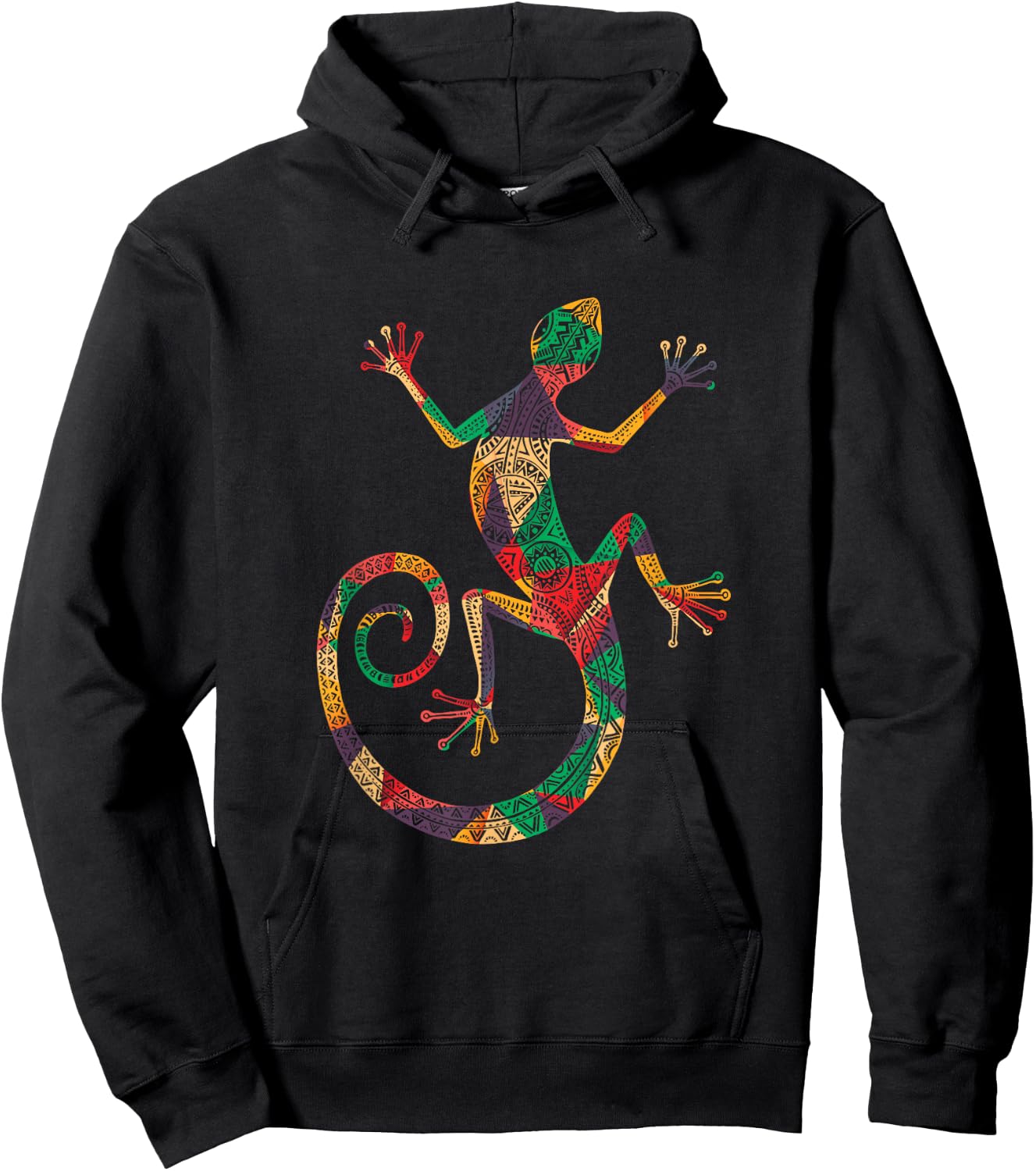 Lizard Gecko Hoodie - Hoodie | Black