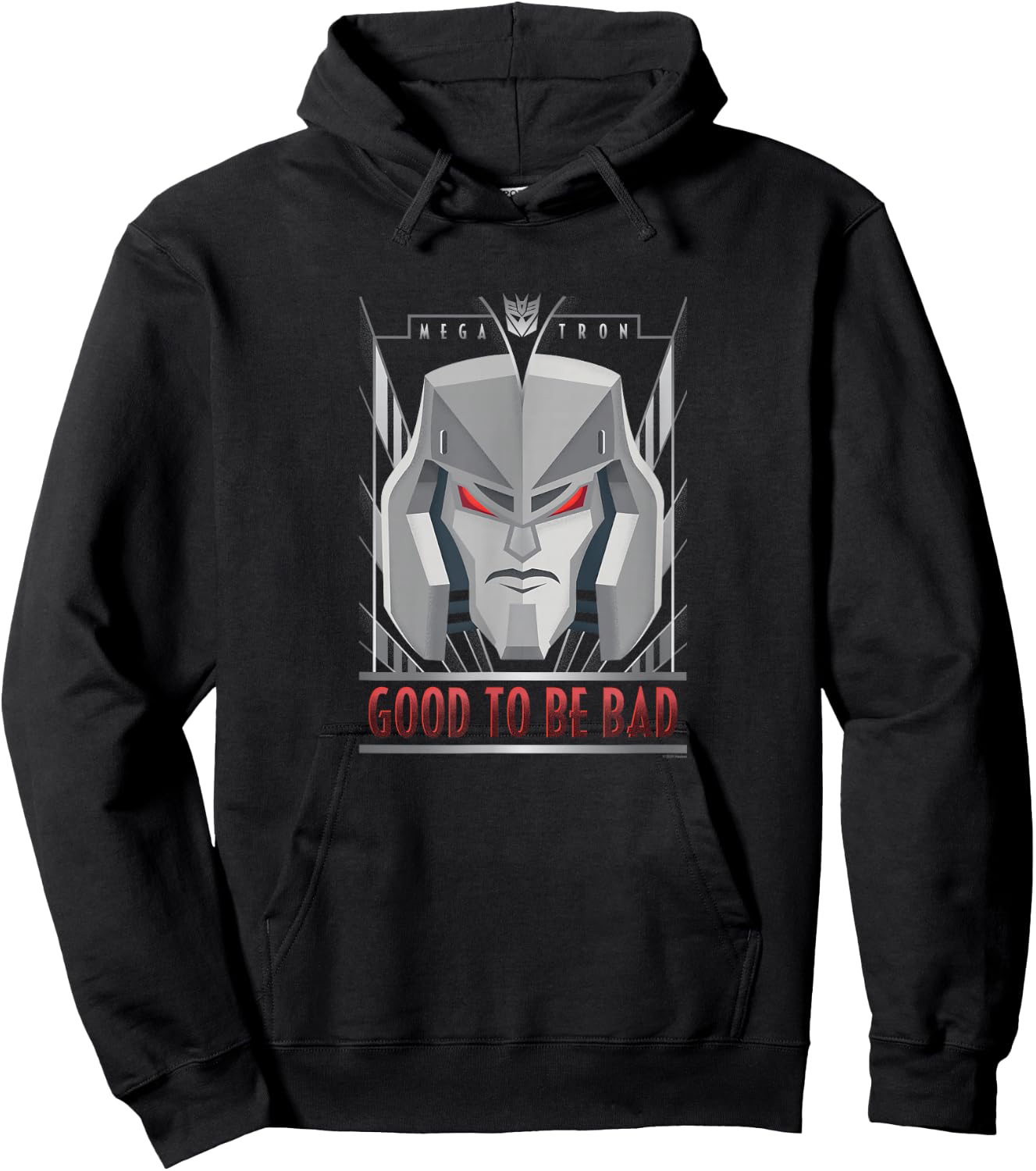 Transformers Megatron Good To Be Bad Hoodie - Hoodie | Black