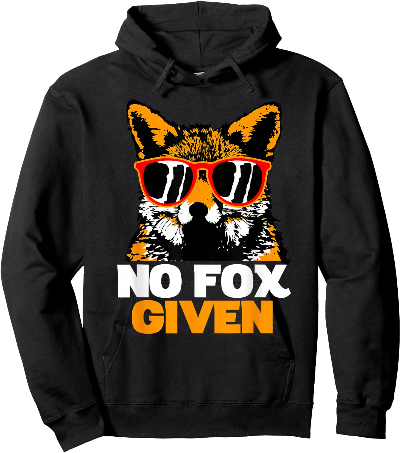 No Fox Given Hoodie - Hoodie | Black