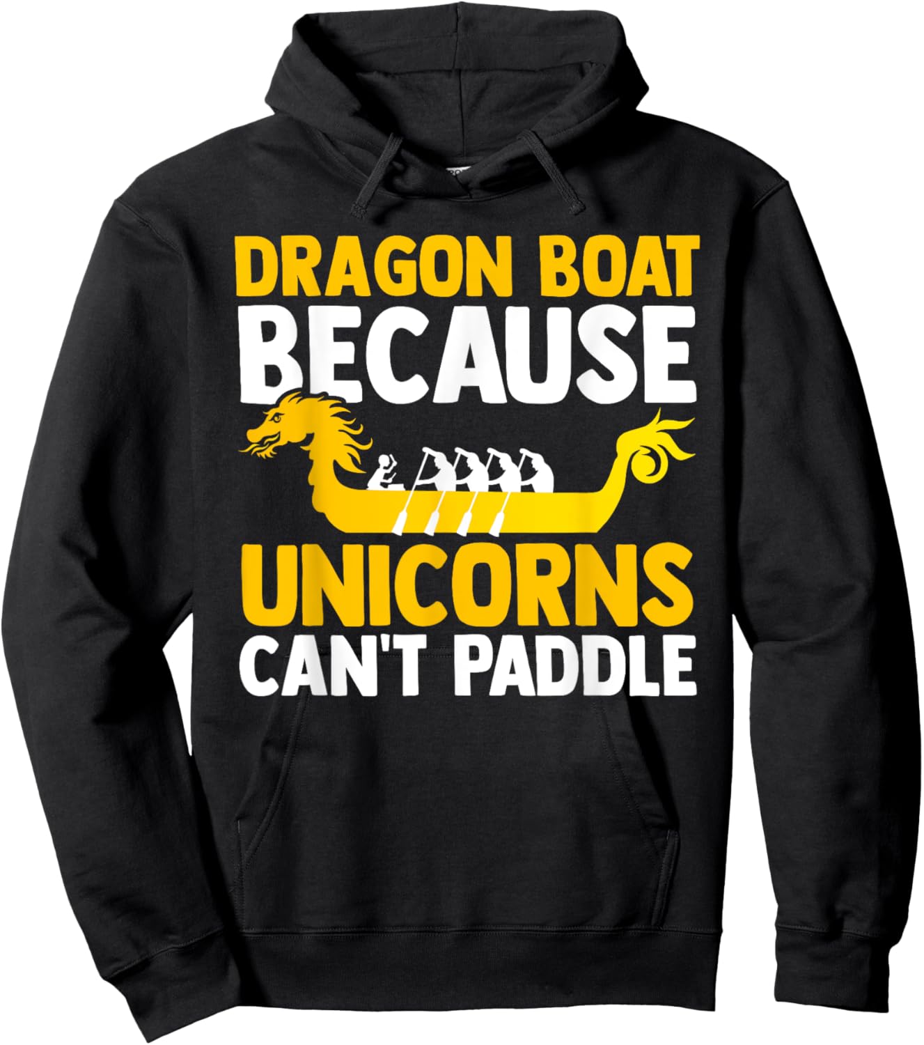 Dragon Boat Race Hoodie - Hoodie | Black