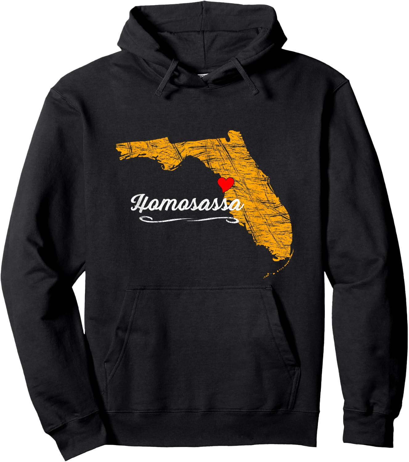 City of Homosassa | FLORIDA - FL Merch Souvenir - Graphic Hoodie - Hoodie | Black