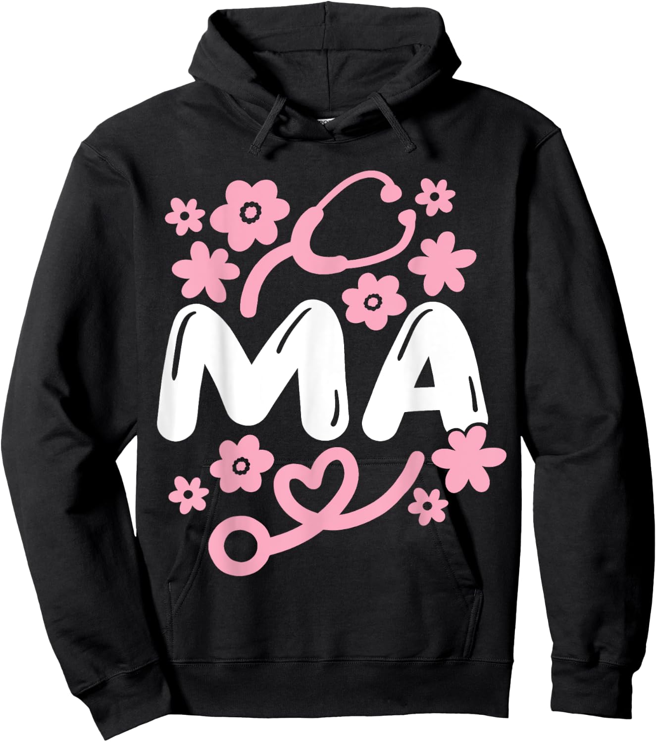 Medical Assistant MA Certified Medical Assistant CMA Hoodie - Hoodie | Black