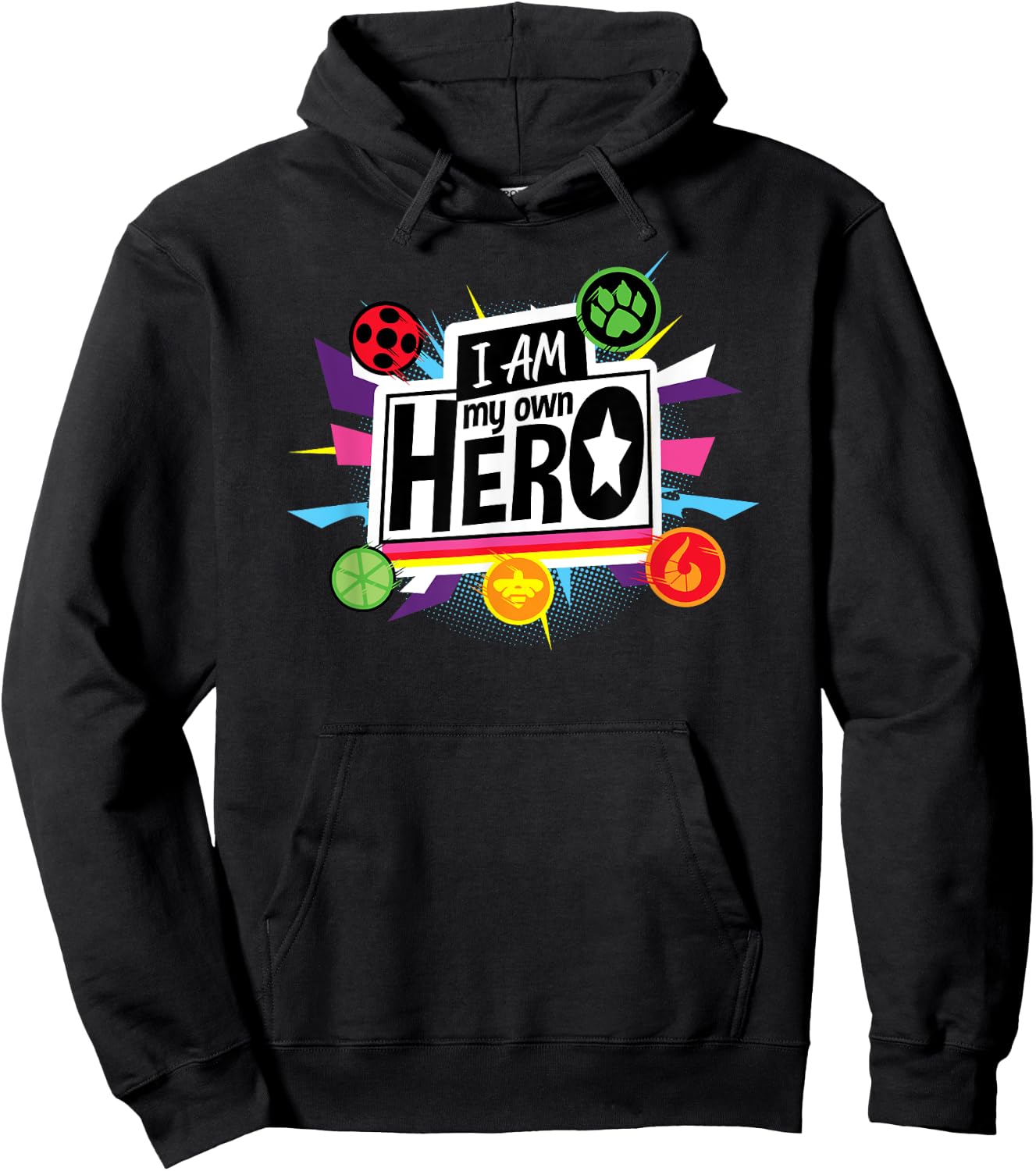 Miraculous Collection My Own Hero Hoodie - Hoodie | Black