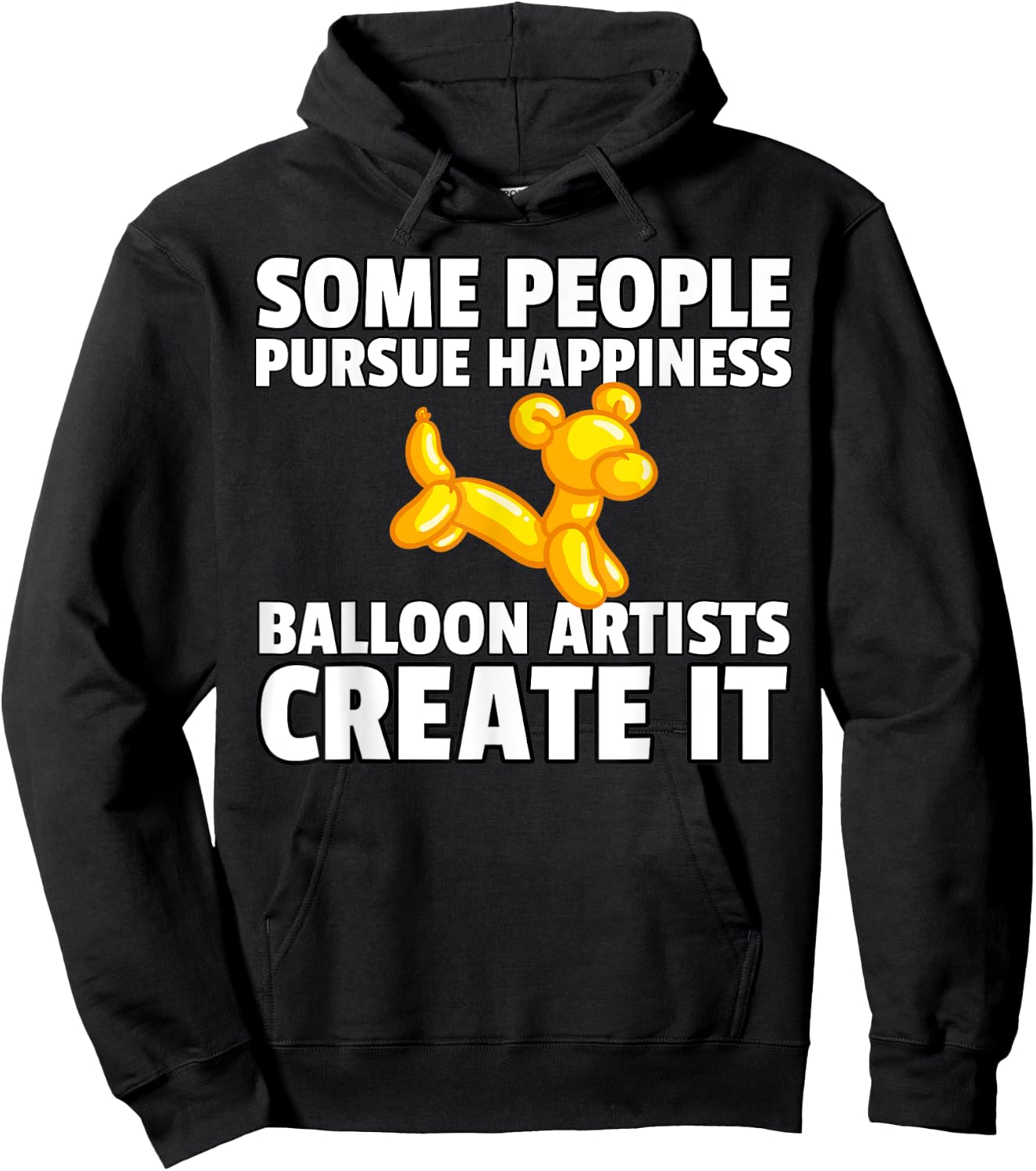 Balloon Animal Gift Artist Twister Hoodie - Hoodie | Black