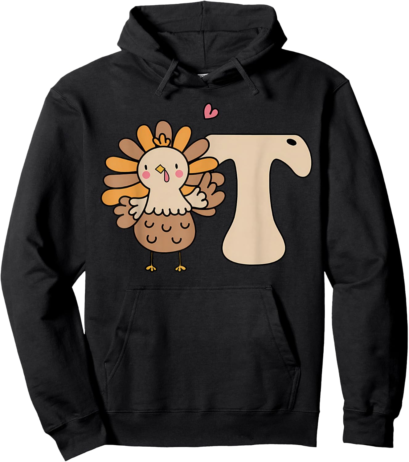 Thankful Occupational Therapist Thanksgiving OT Turkey Hoodie - Hoodie | Black