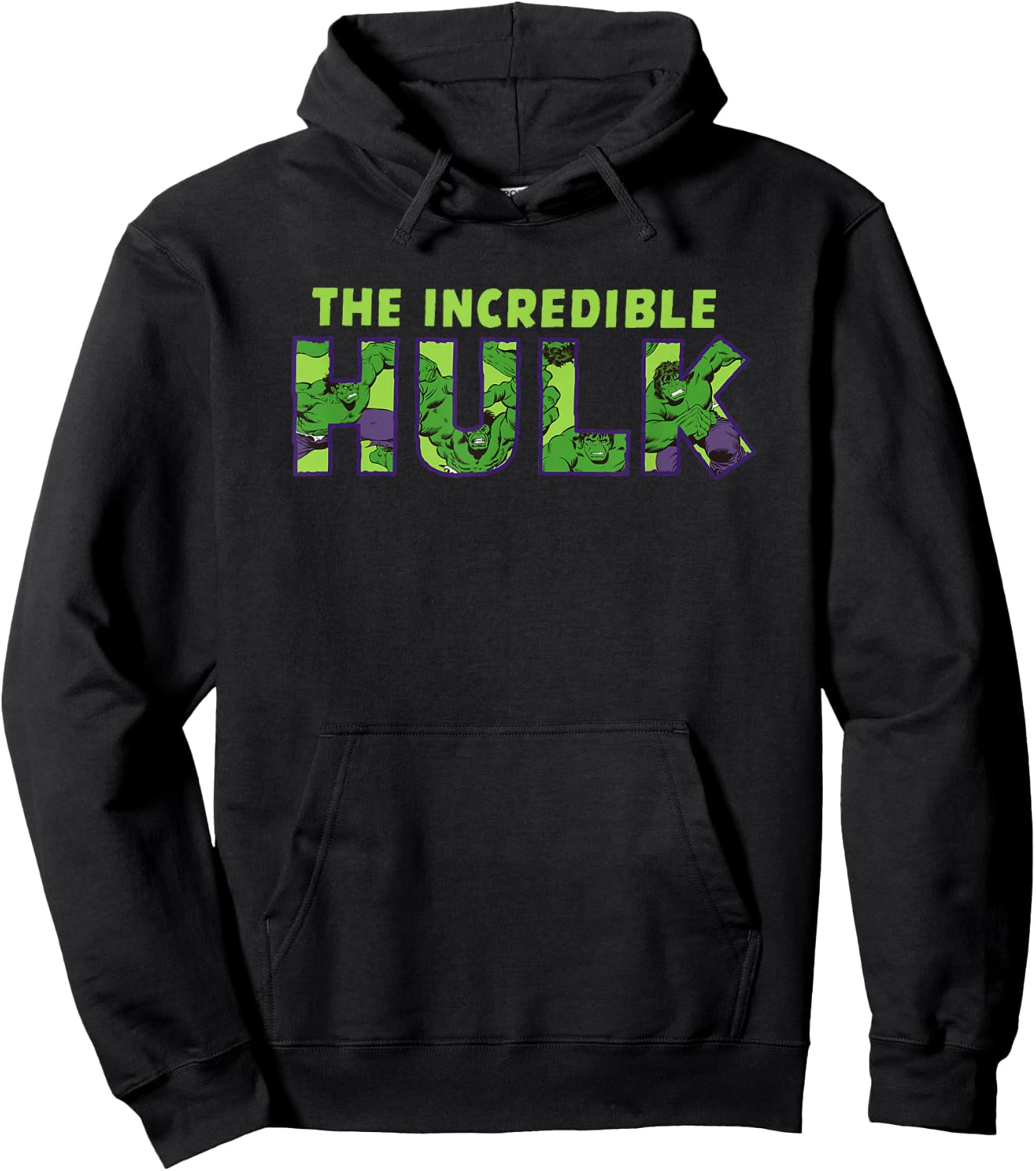 Marvel The Incredible Hulk Hoodie - Hoodie | Black