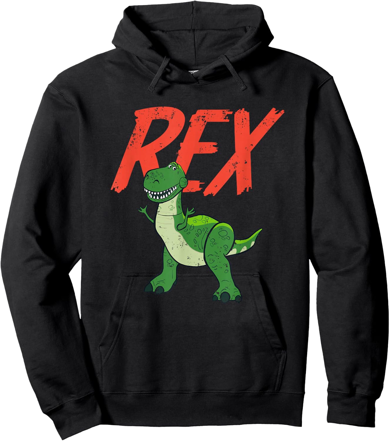 Disney Pixar Toy Story 4 Rex Dinosaur Hoodie - Hoodie | Black