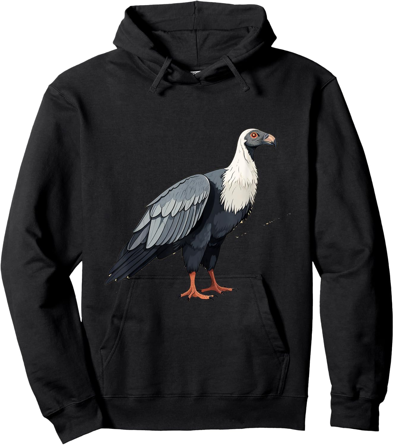 Andean condor bird lover illustration Hoodie - Hoodie | Black