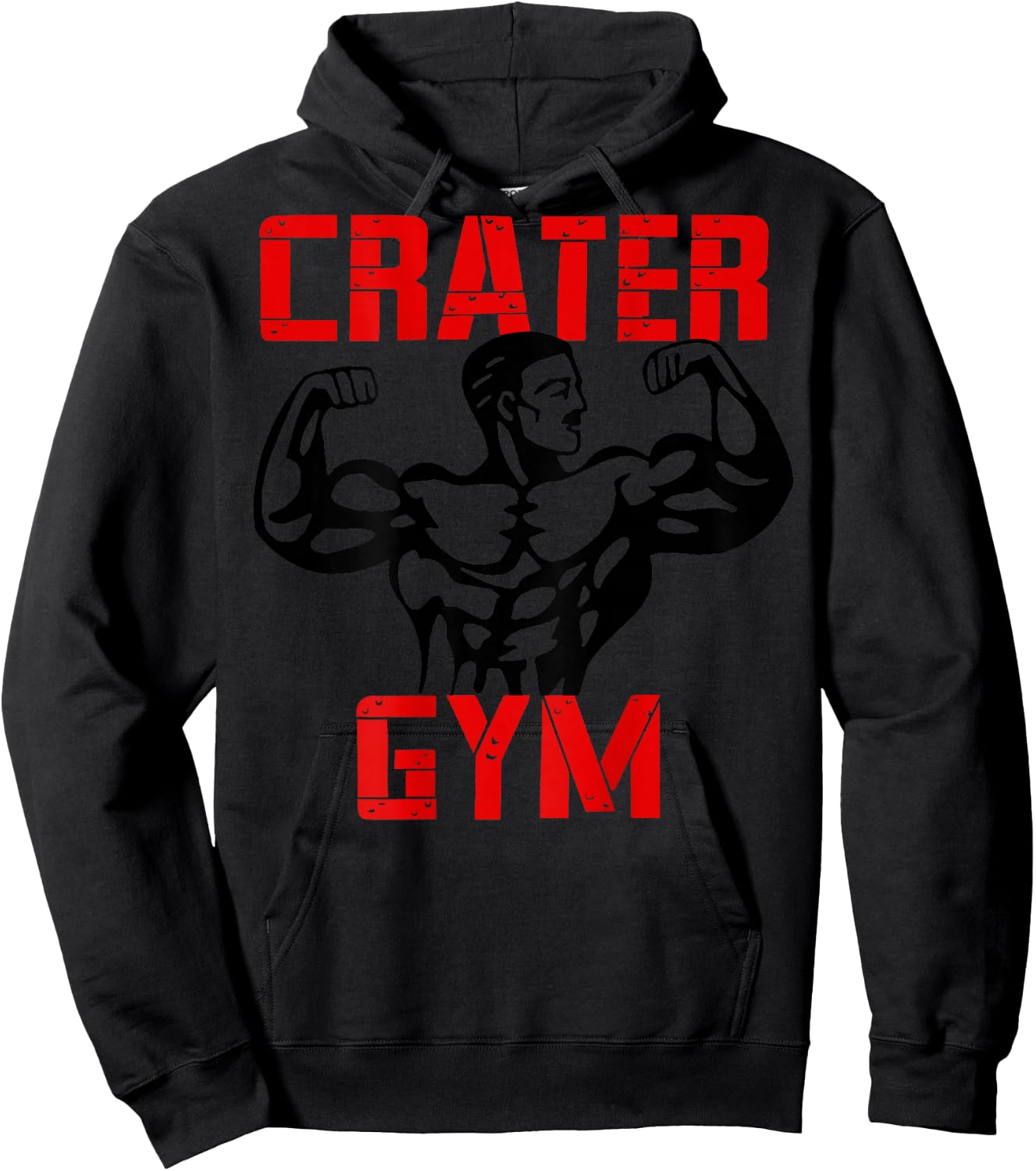 Crater Gym Hoodie - Hoodie | Black