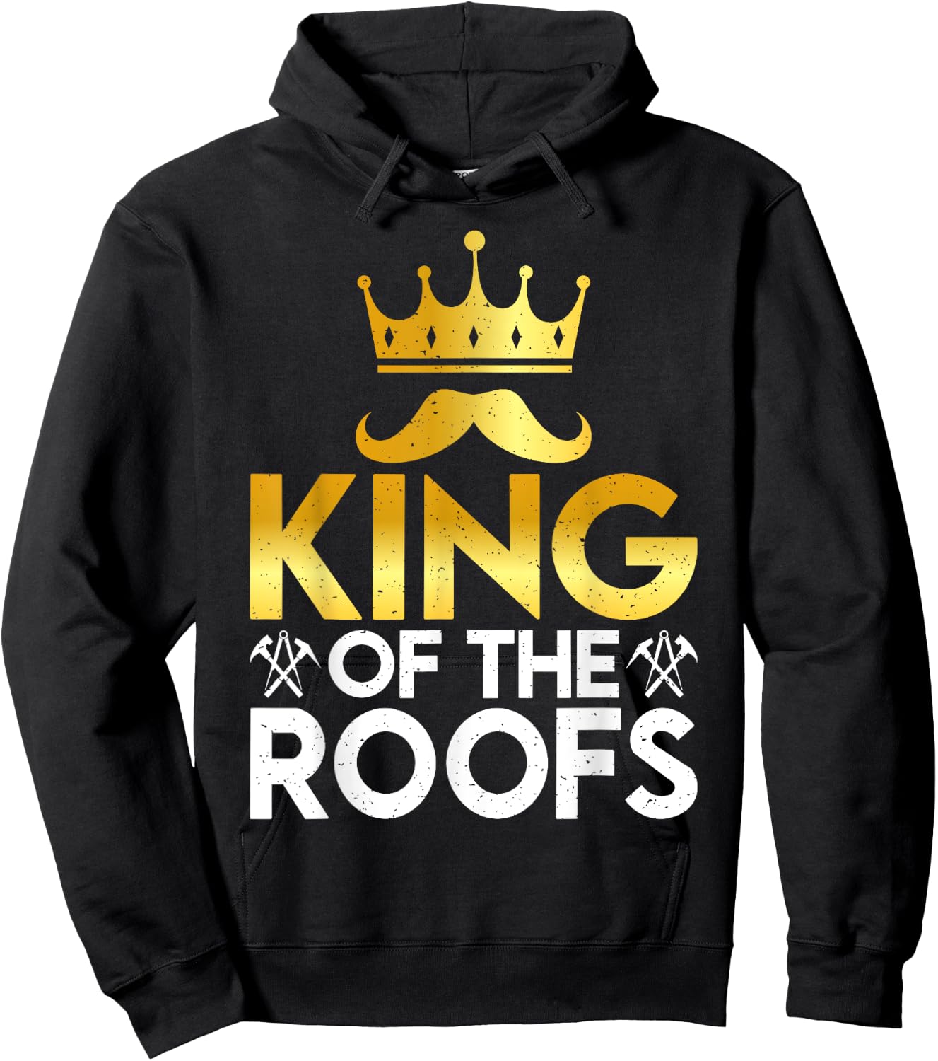 King of the Roofs Roofing Hoodie - Hoodie | Black