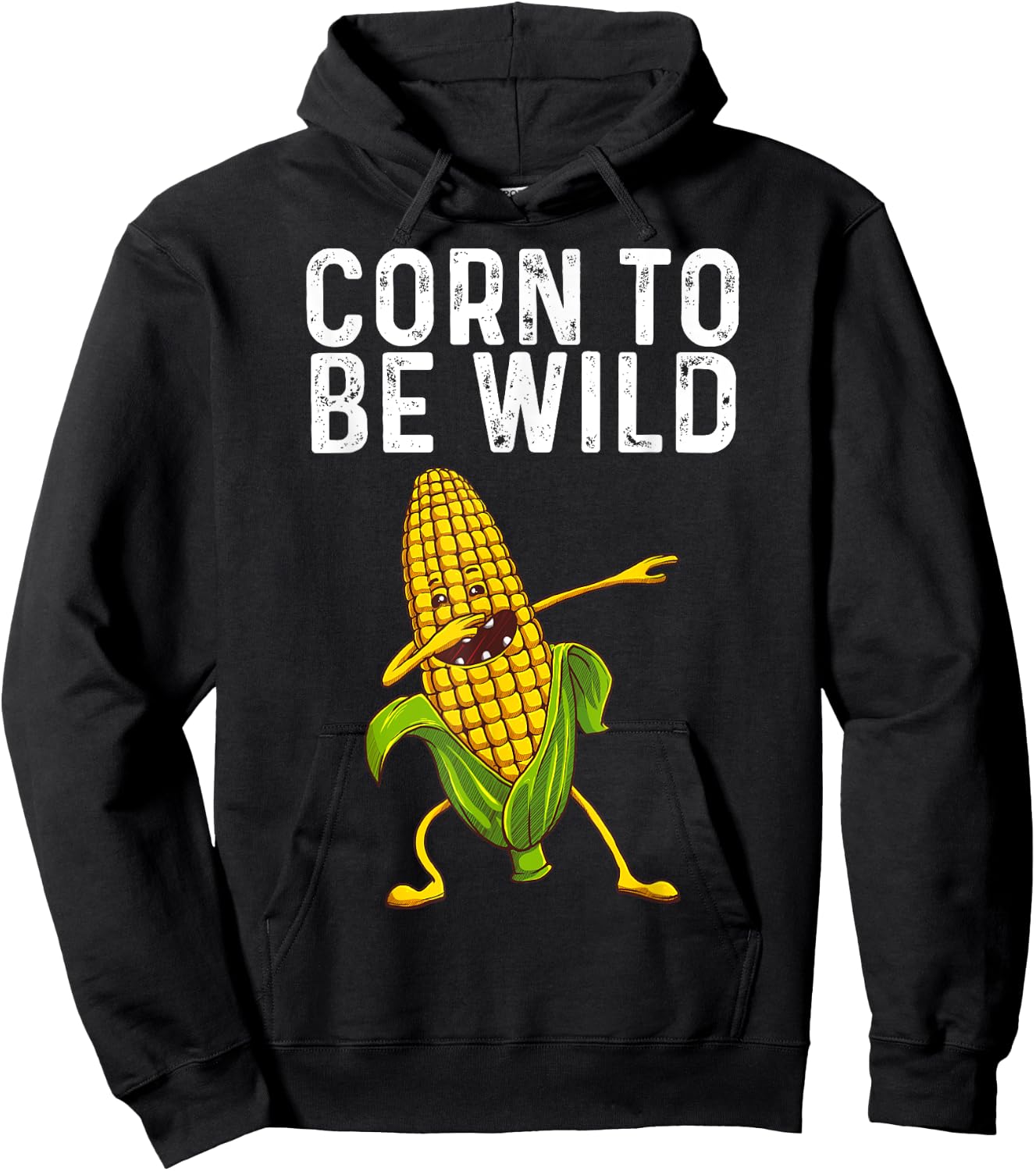 Funny Corn Gift Women Corn On The Cob Costume Farmer Hoodie - Hoodie | Black