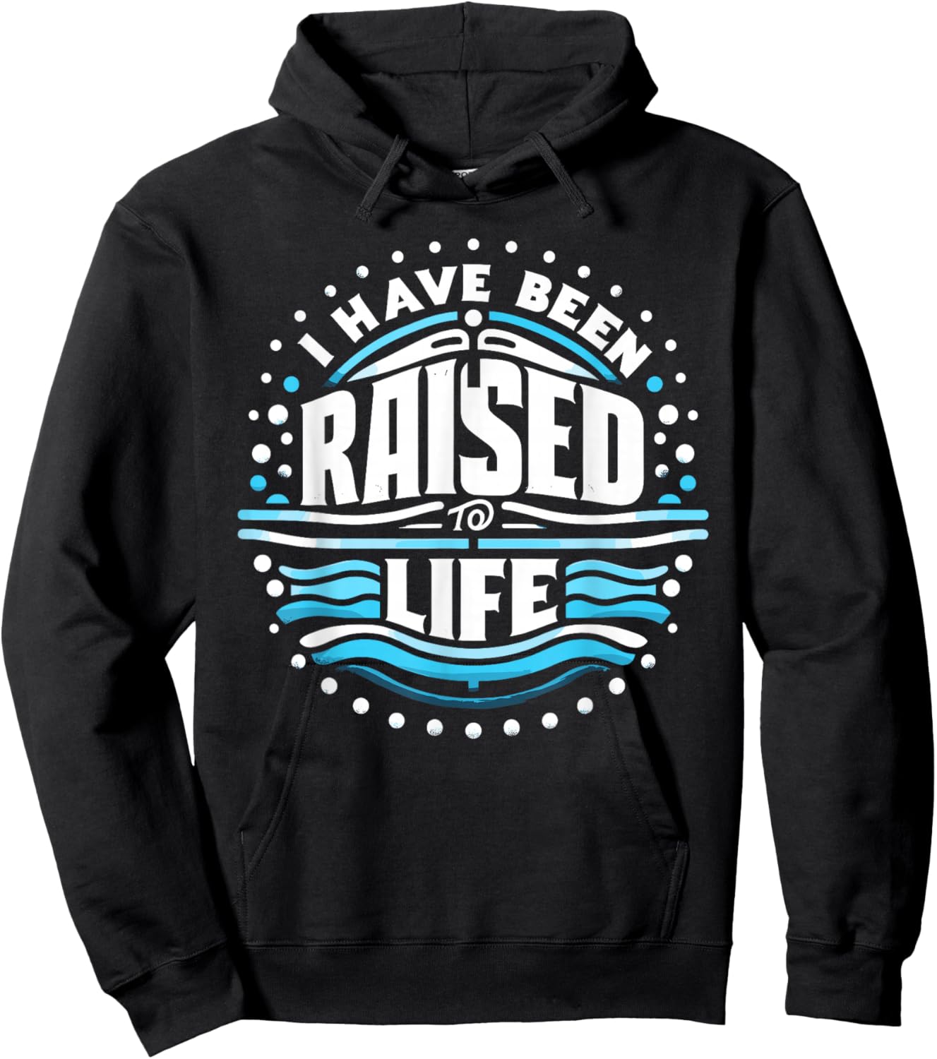 I Have Been Raised to Life Shirt Baptism Shirt Baptised Hoodie - Hoodie | Black