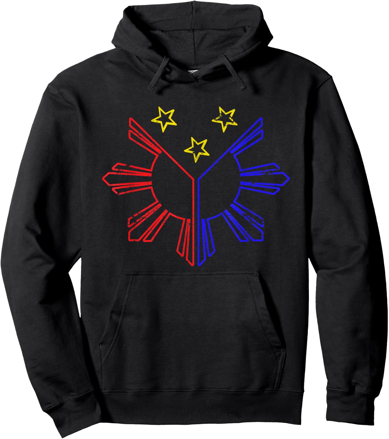 Filipino Philippine Flag Philippines Hoodie - Hoodie | Black