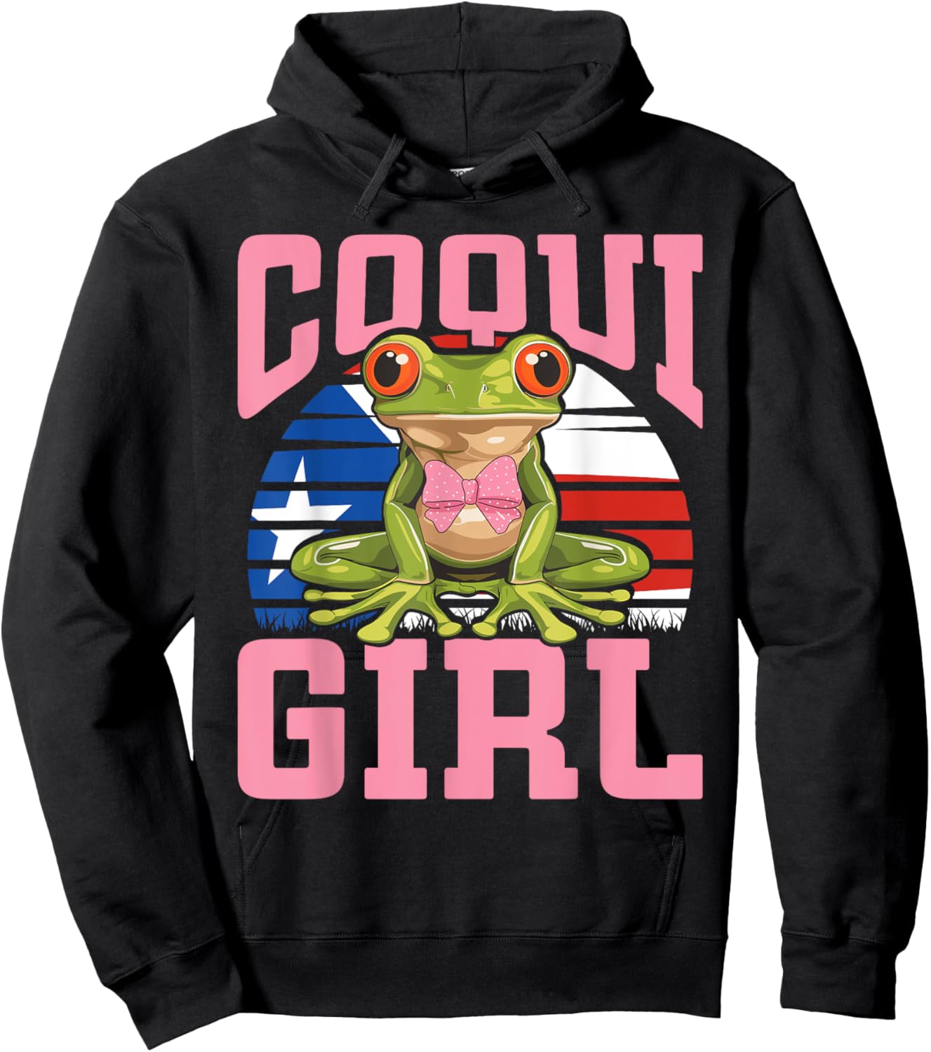 Coqui Girl Hoodie - Hoodie | Black