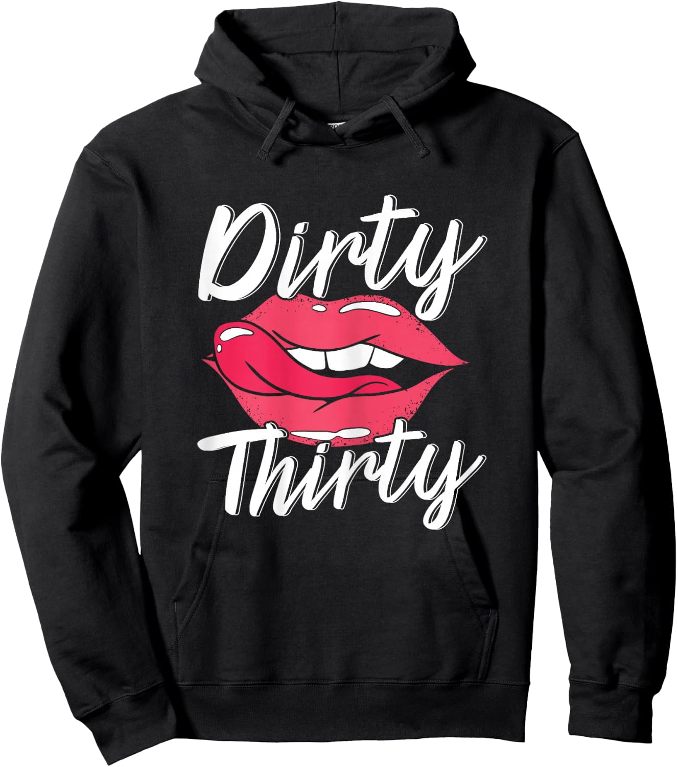 Dirty Thirty 30th Birthday 30 Years Old Bday Celebrant Hoodie - Hoodie | Black