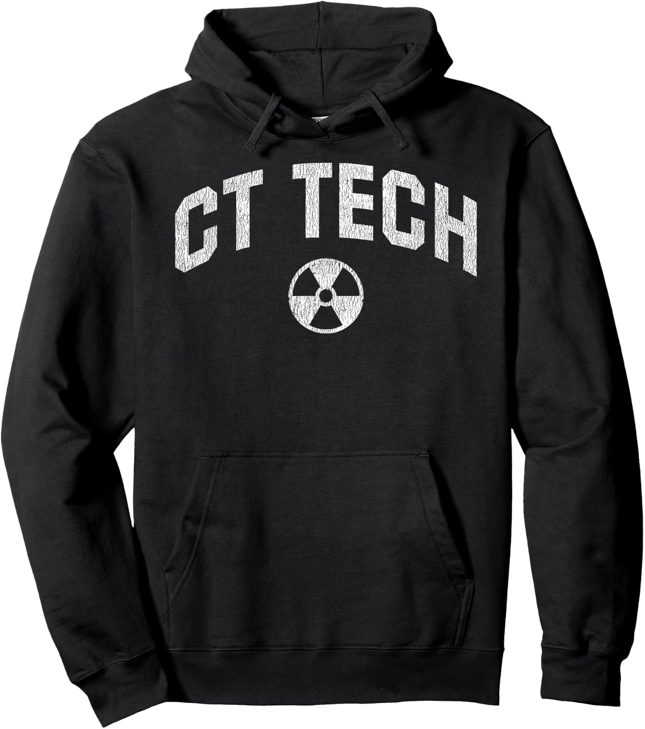 CT Tech Radiology Technician Gift CT Technologist Hoodie - Hoodie | Black